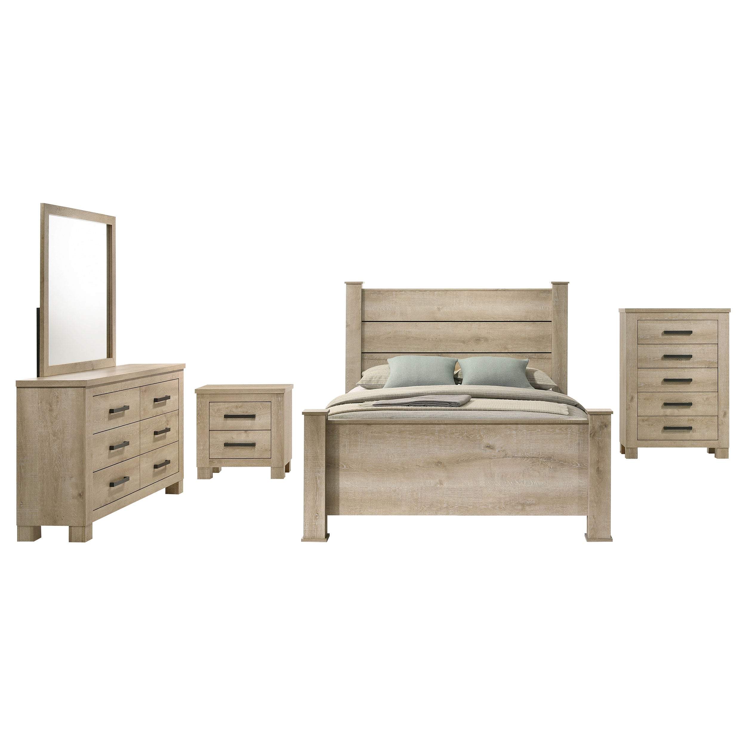 Oakglen Bedroom Set - Luxury Home Furniture (MI)