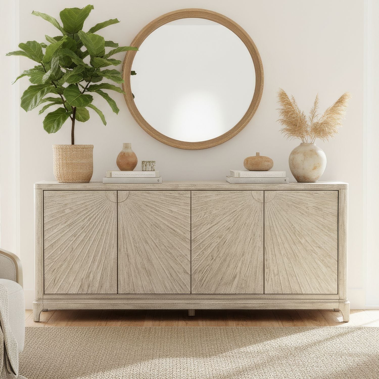 Montecito 4 Door Accent Cabinet image