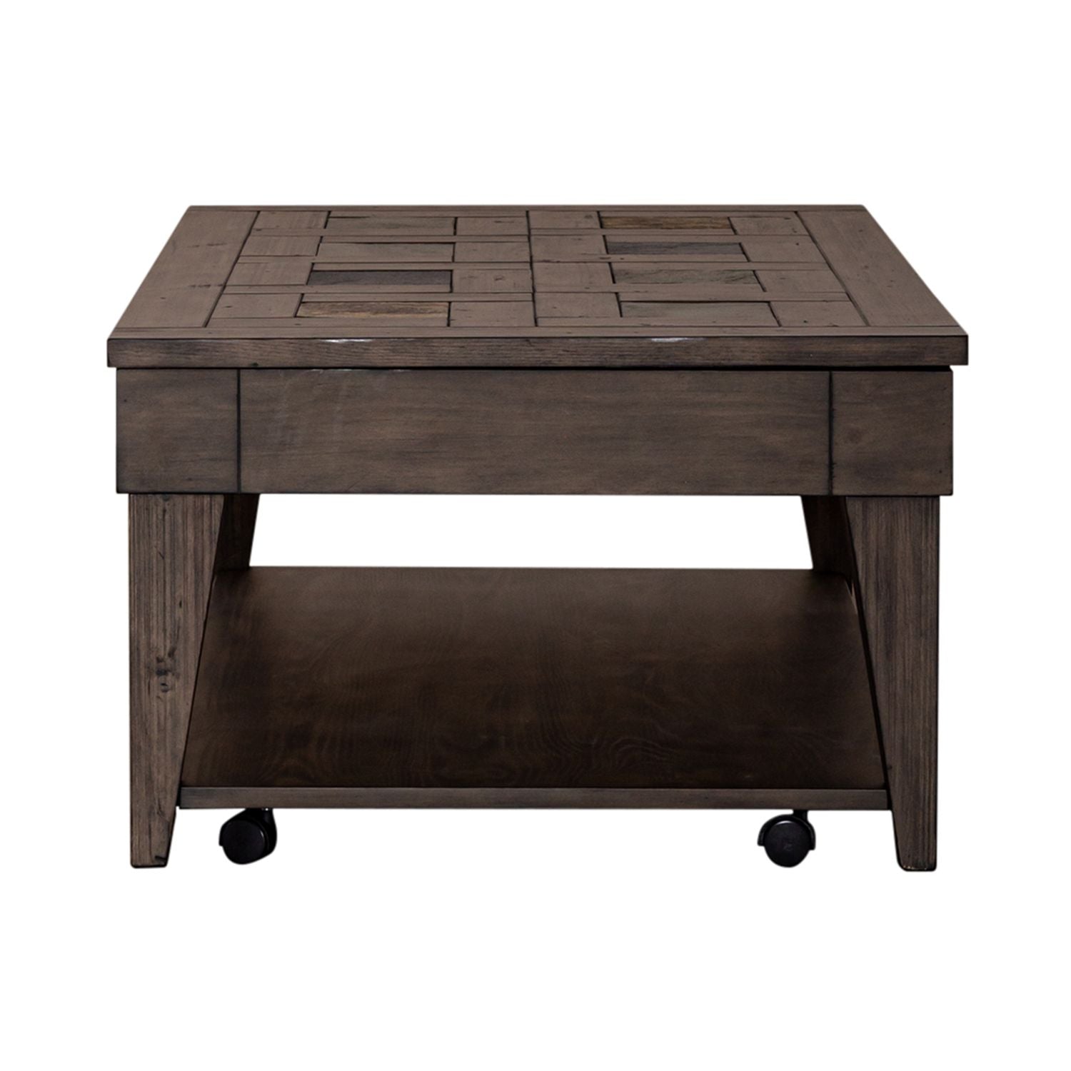 Arrowcreek Lift Top Cocktail Table in Weathered Stone - Luxury Home Furniture (MI)