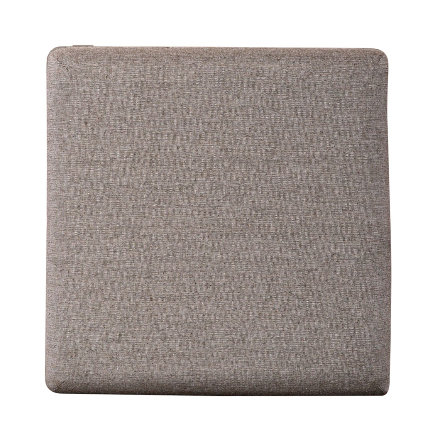 Arrowcreek Upholstered Console Stool in Weathered Stone - Luxury Home Furniture (MI)