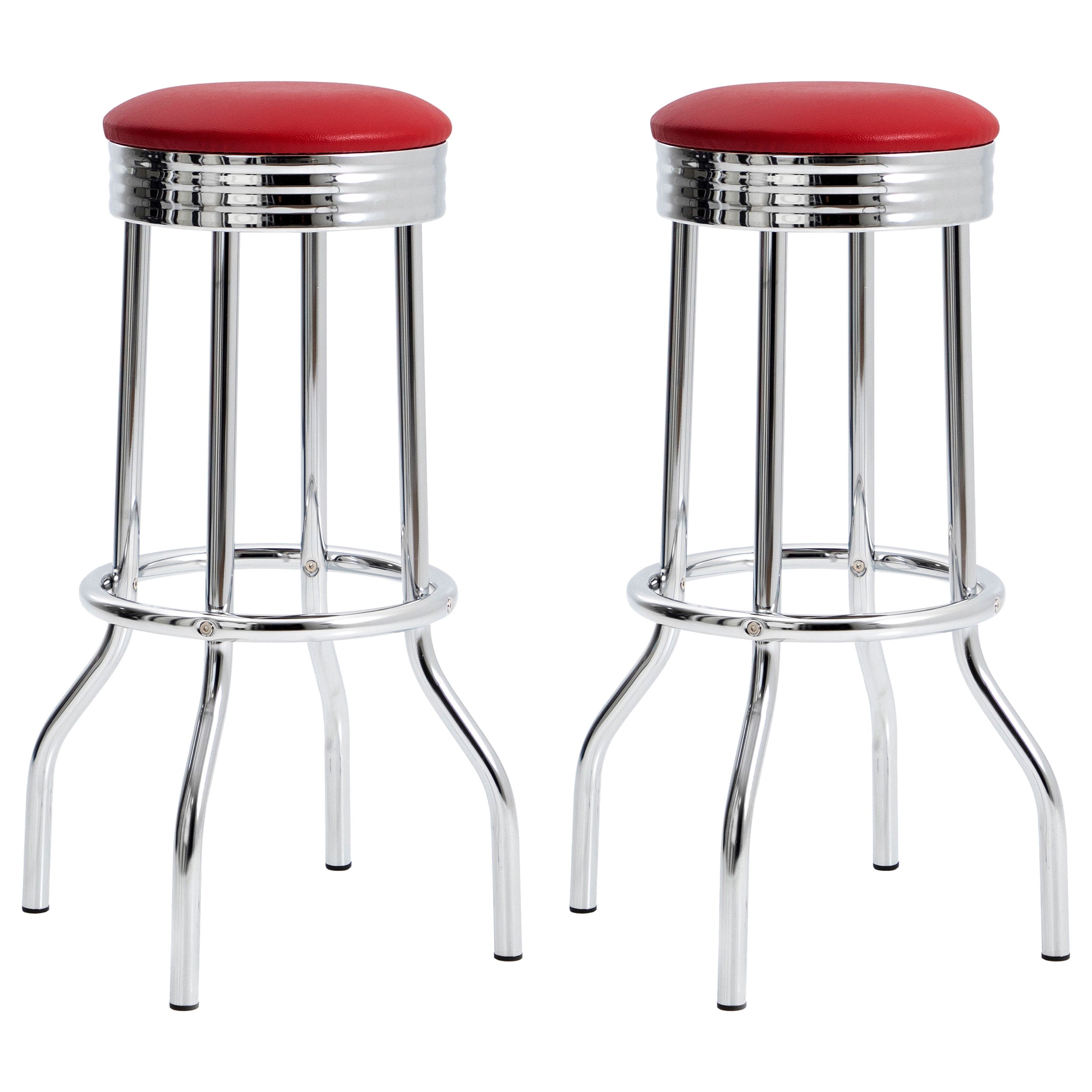 Retro Swivel Bar Stool