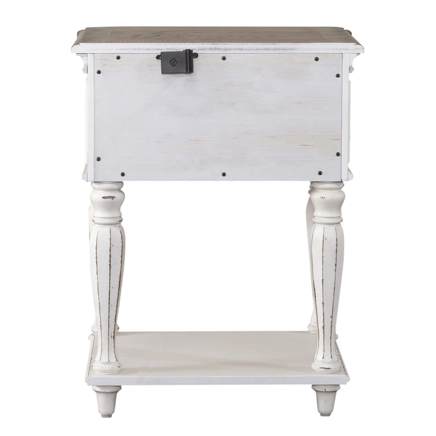 Magnolia Manor Leg Nightstand in Antique White image