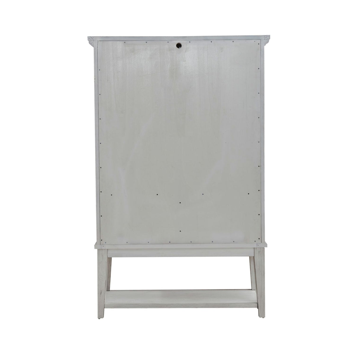 Liberty Furniture River Place Bar Cabinet in Riverstone White & Tobacco EST SHIP TIME APPX 4 WEEKS - Luxury Home Furniture (MI)