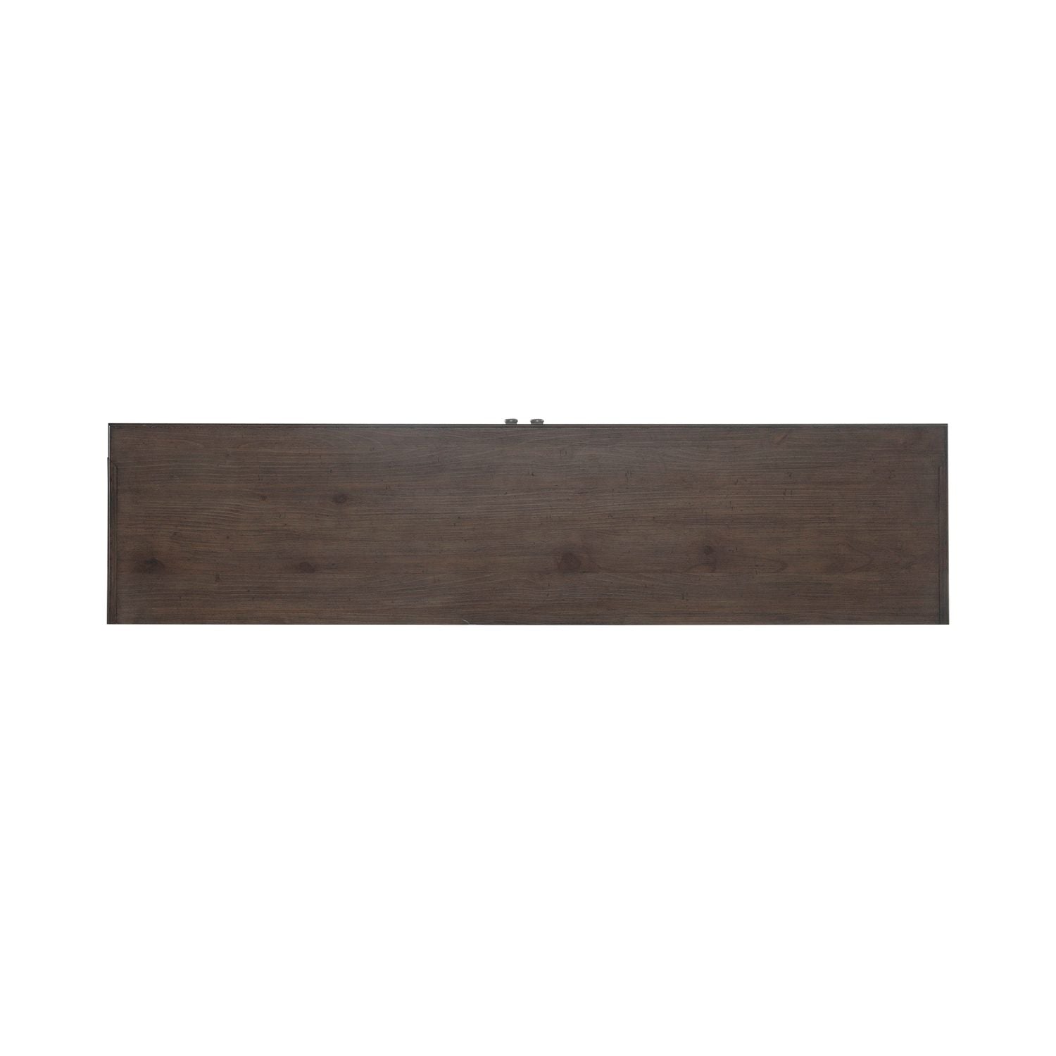 River Place Entertainment Console in Riverstone White/Tobacco