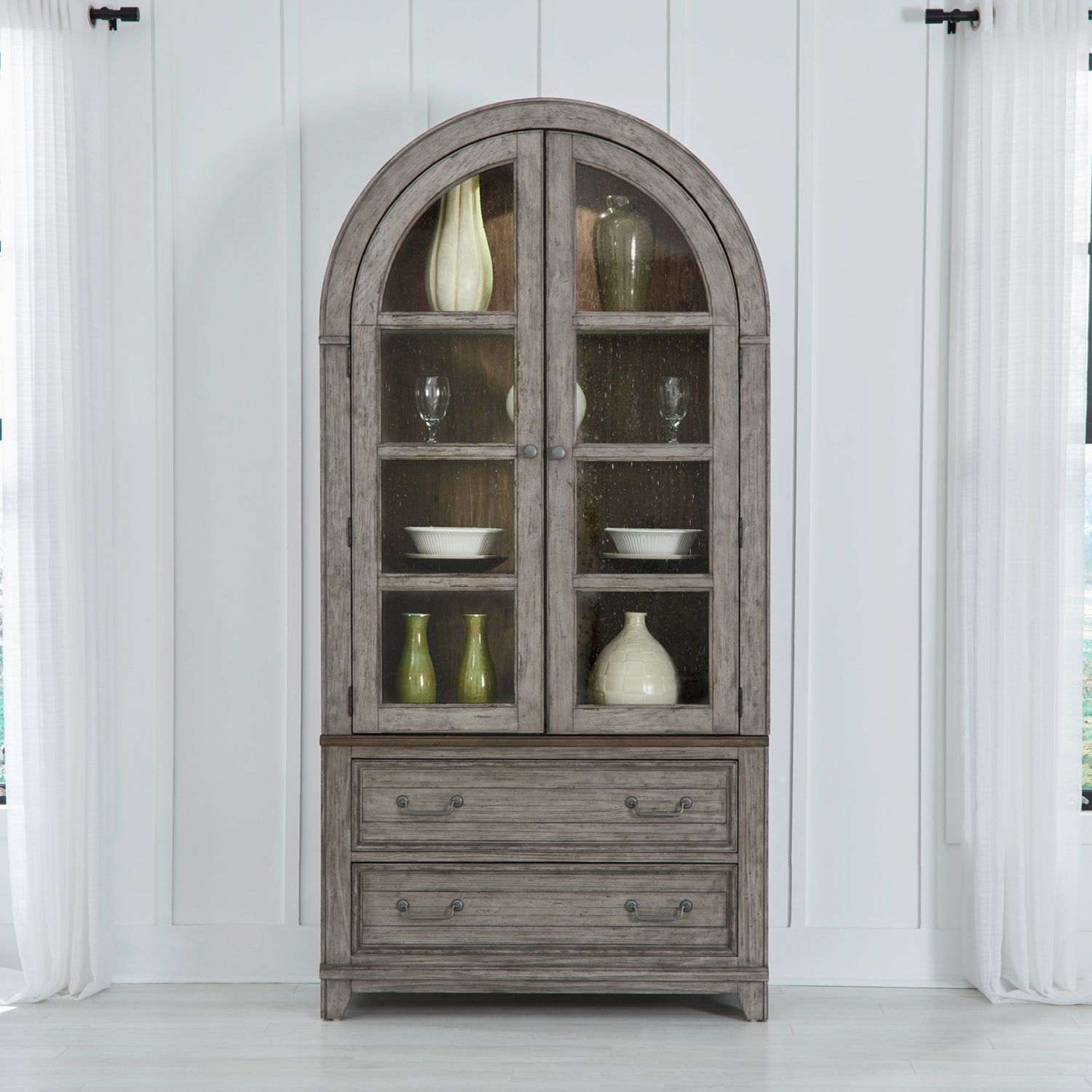 River Place Curio Cabinet image