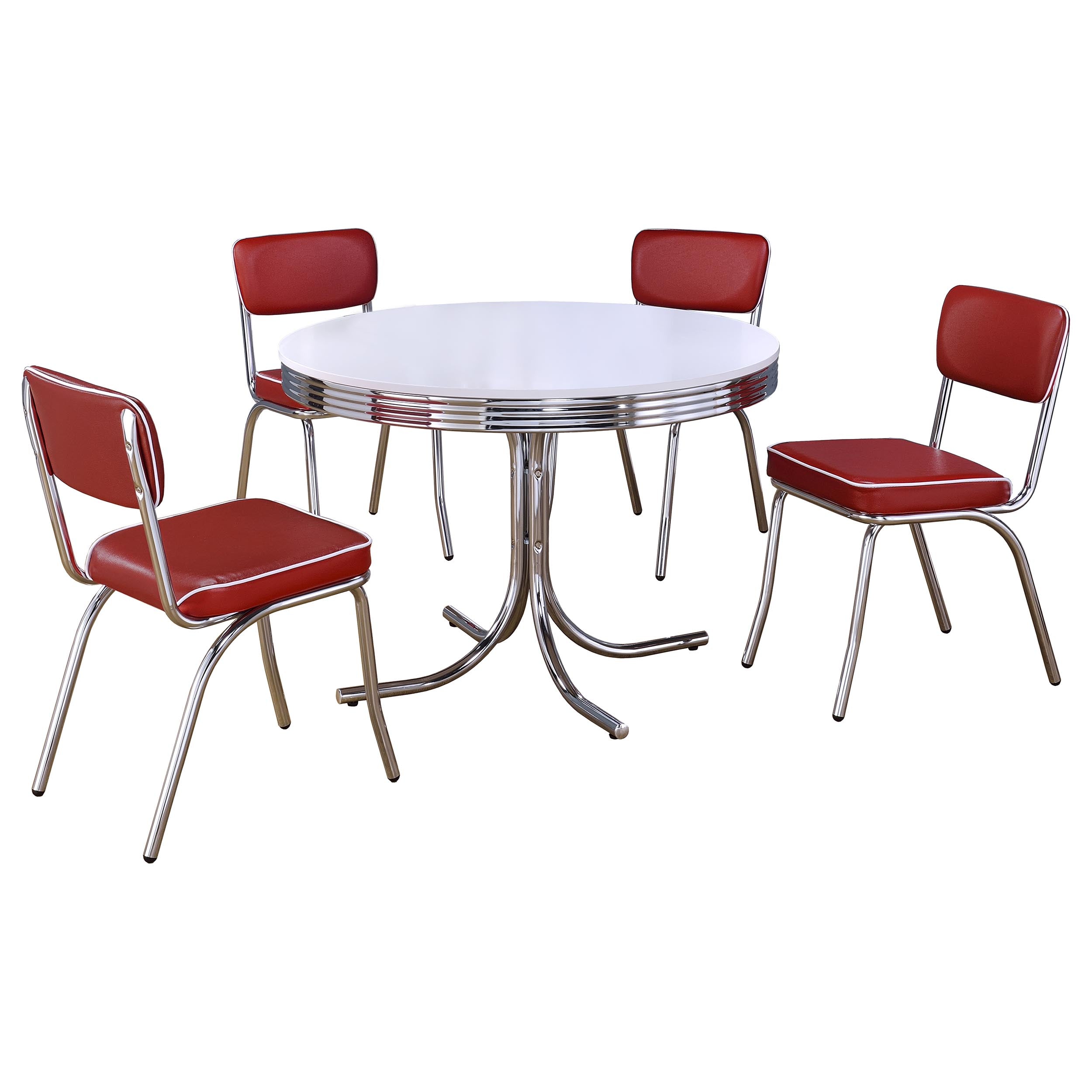 Retro 5 Pc Dining Sets - Luxury Home Furniture (MI)