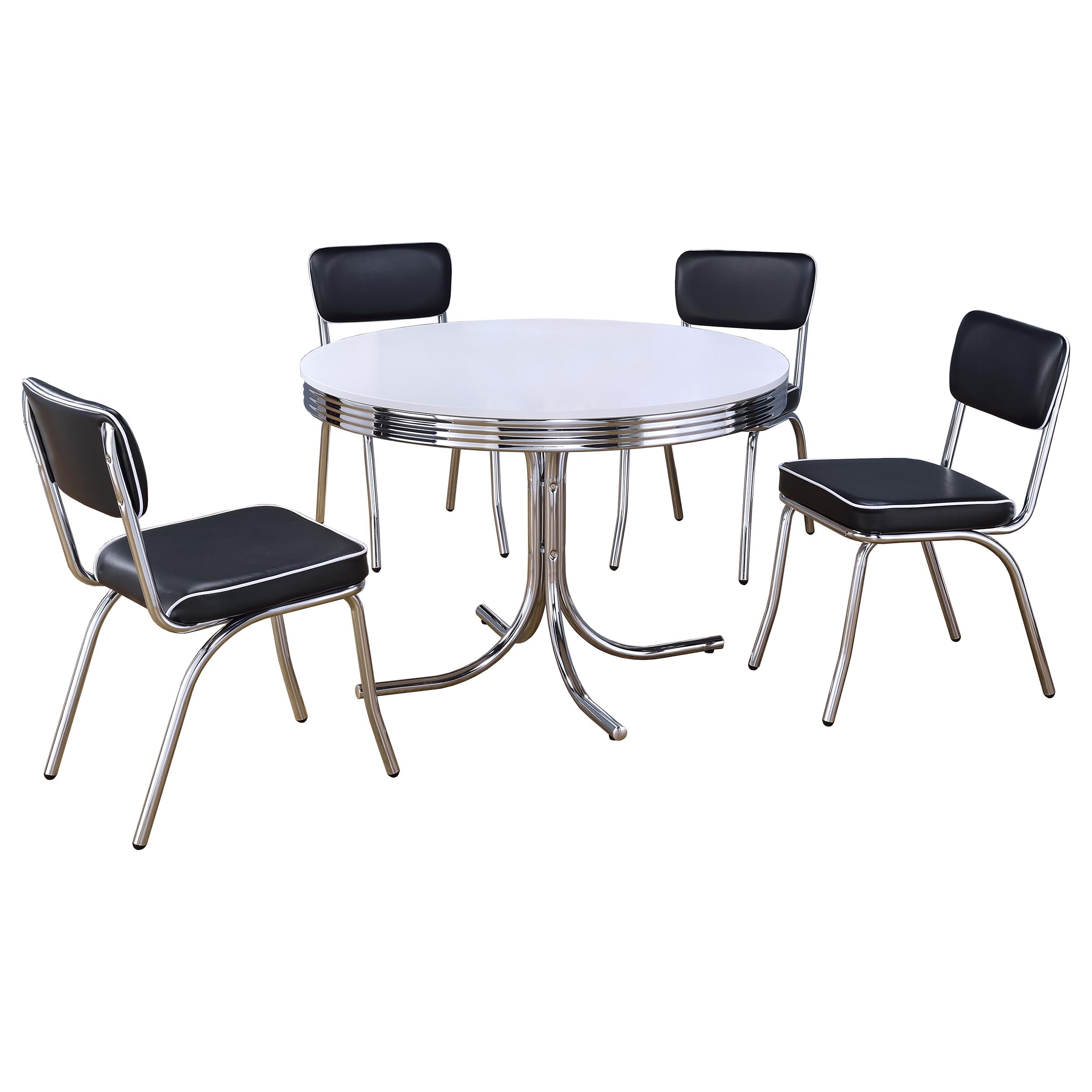 Retro 5 Pc Dining Sets - Luxury Home Furniture (MI)