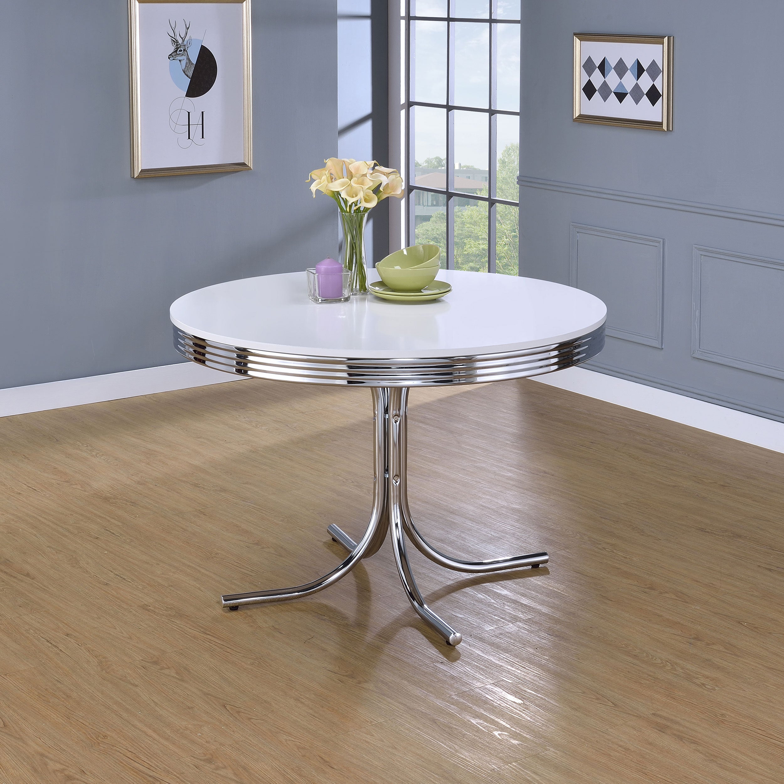 Retro Dining Table - Luxury Home Furniture (MI)