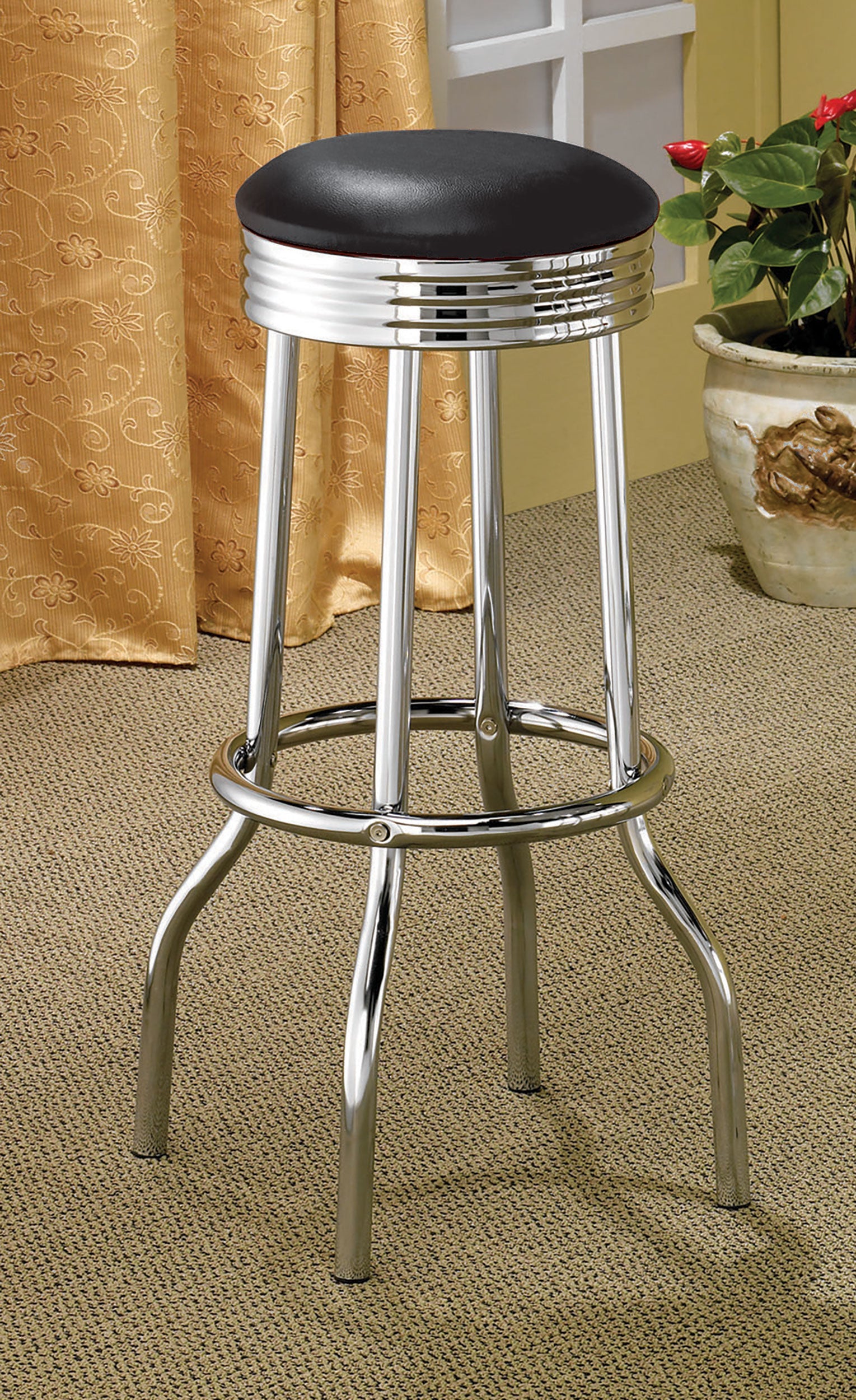 Retro Swivel Bar Stool - Luxury Home Furniture (MI)