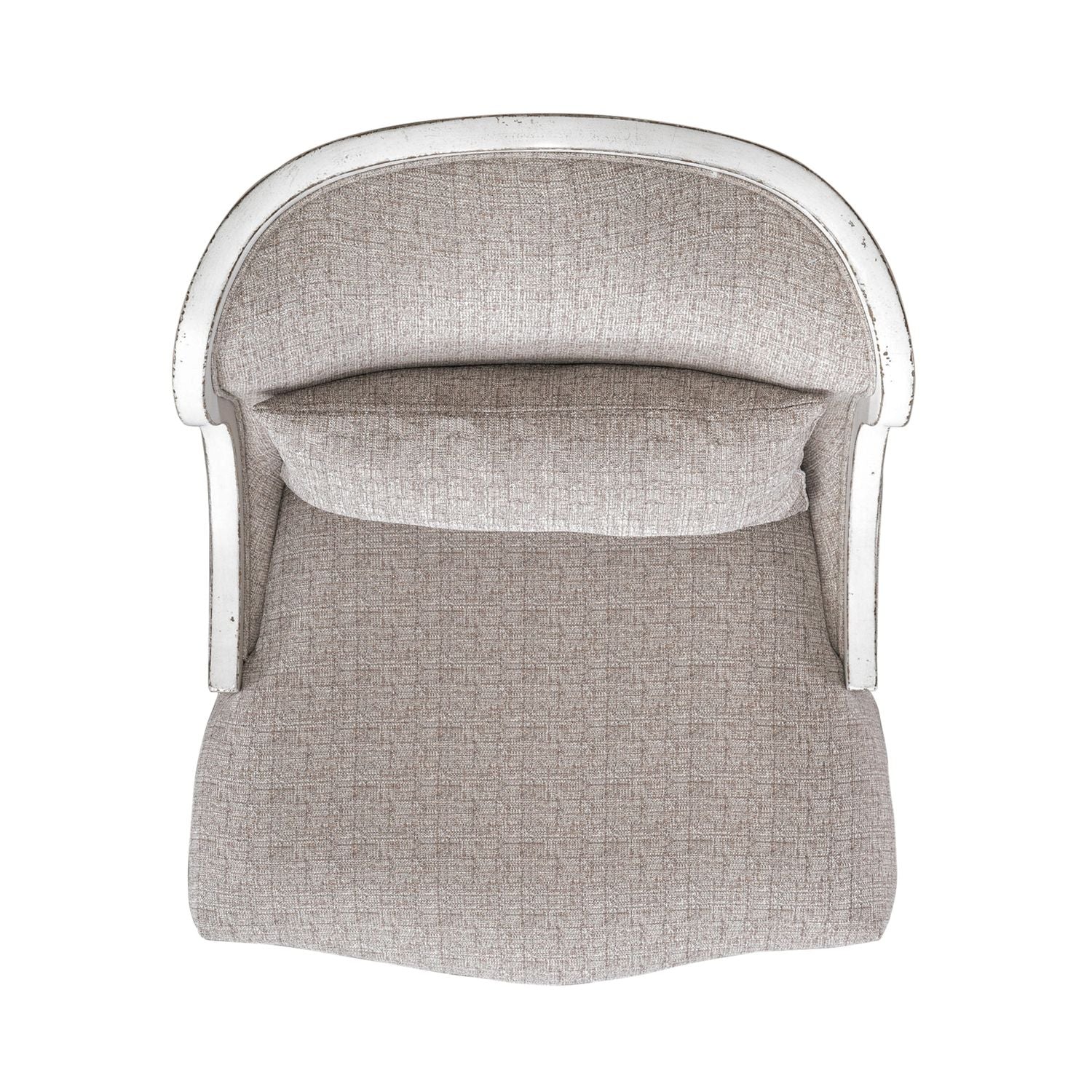 Magnolia Manor Upholstered Accent Chair in Antique White image