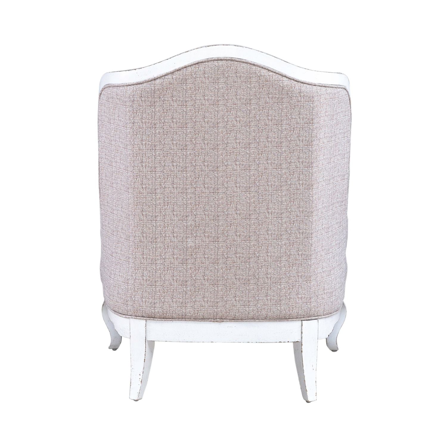 Magnolia Manor Upholstered Accent Chair in Antique White - Luxury Home Furniture (MI)