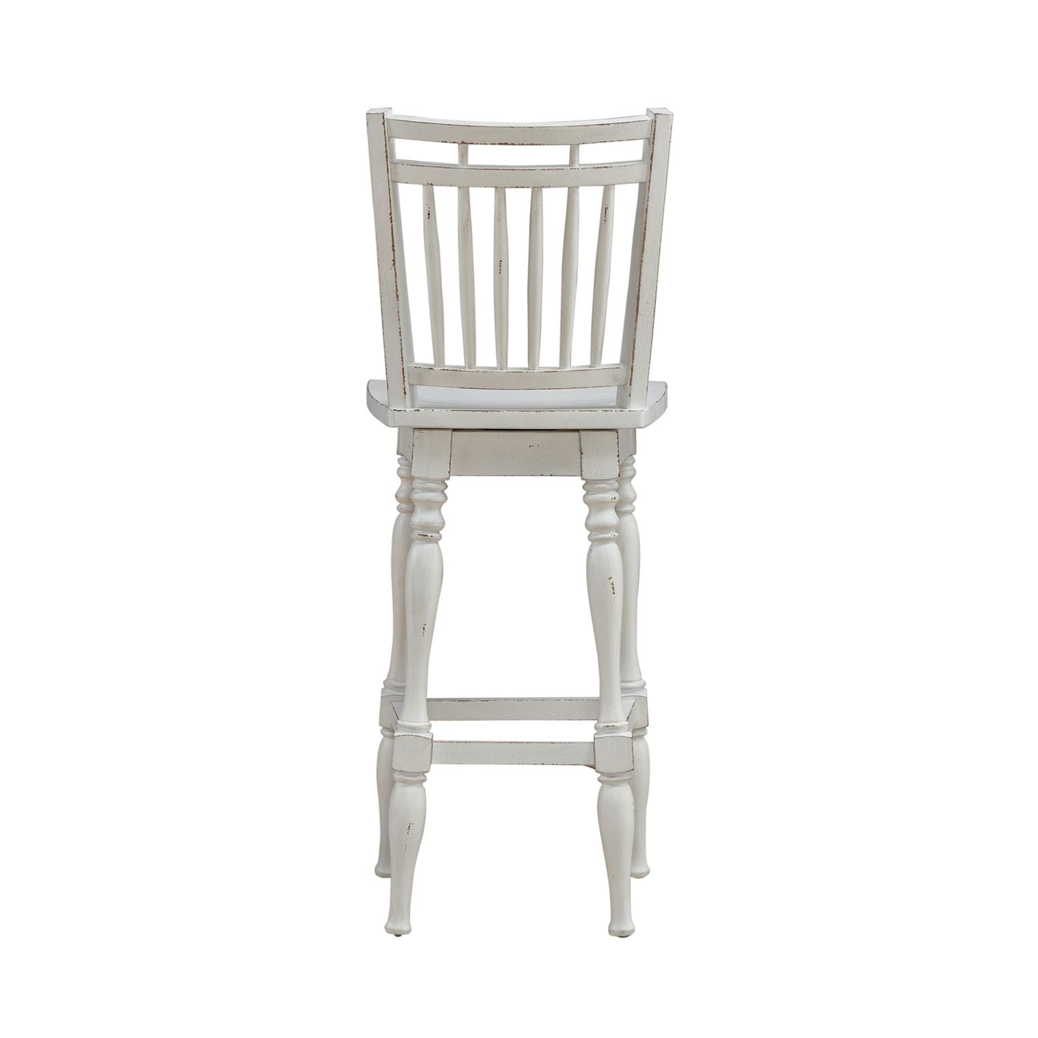 Magnolia Manor Spindle Back Swivel Bar Stool image