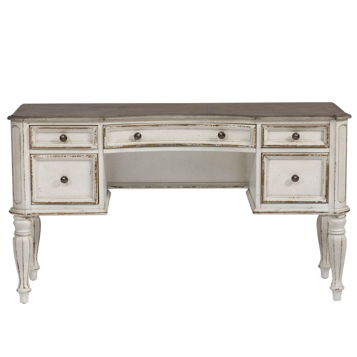 Liberty Magnolia Manor 3 Piece Vanity Set in Antique White 244-BR-VN - Luxury Home Furniture (MI)