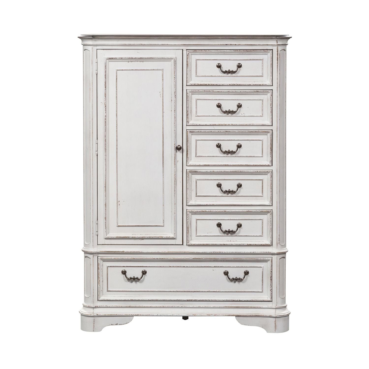 Magnolia Master Chest Manor in Antique White - Luxury Home Furniture (MI)