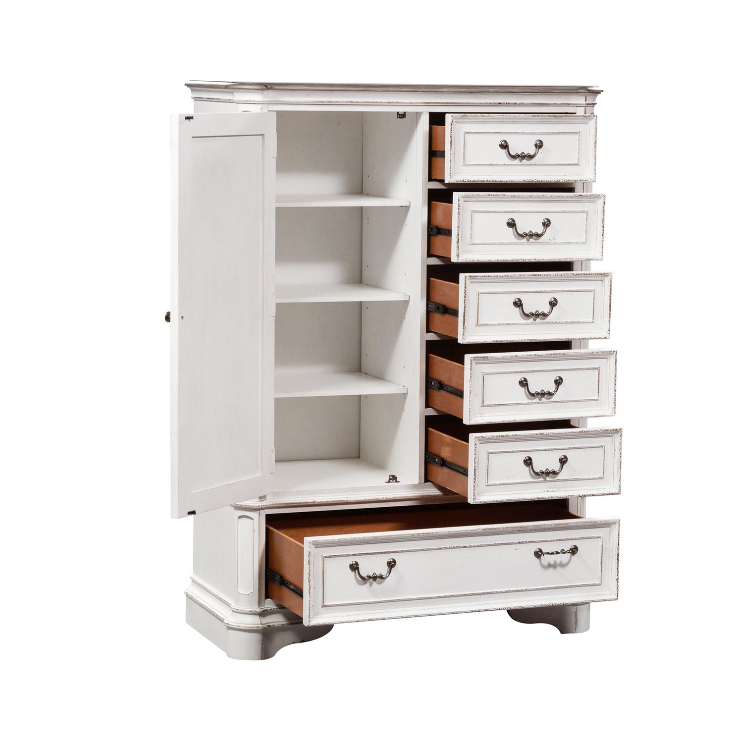Magnolia Master Chest Manor in Antique White - Luxury Home Furniture (MI)