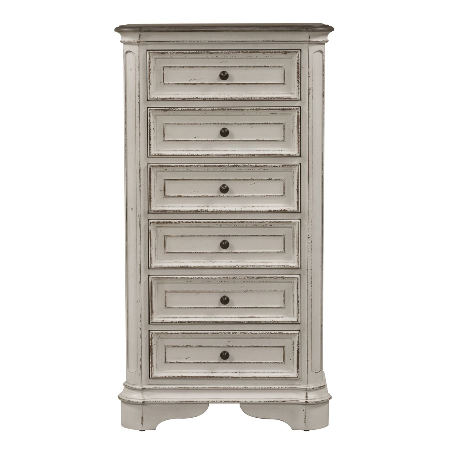 Magnolia Manor Lingerie Chest in Antique White - Luxury Home Furniture (MI)
