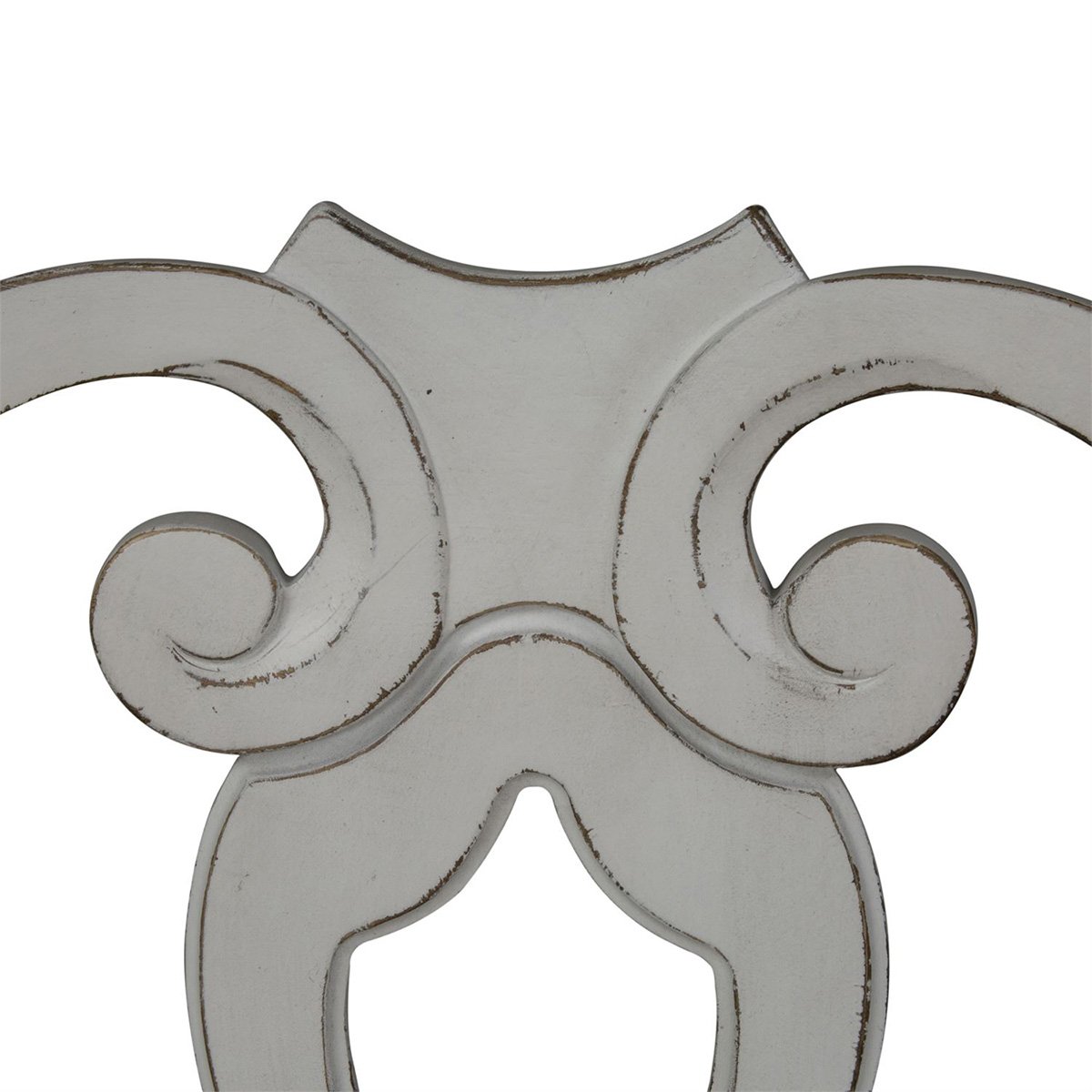 Liberty Furniture Magnolia Manor Splat Back Side Chair in Antique White (Set of 2) - Luxury Home Furniture (MI)