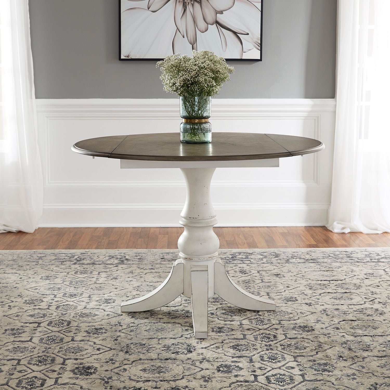 Magnolia Manor Opt 5 Piece Drop Leaf Set