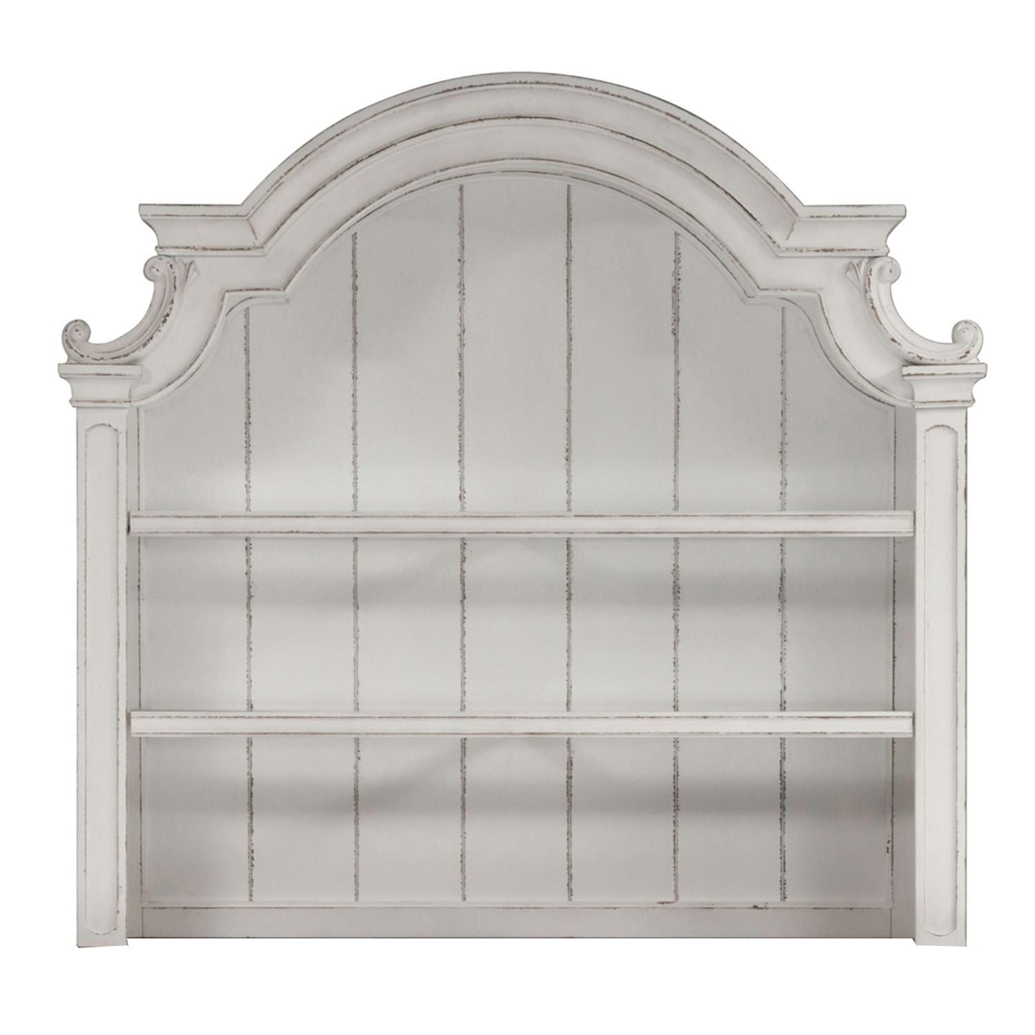 Magnolia Manor Hutch in Antique White - Luxury Home Furniture (MI)