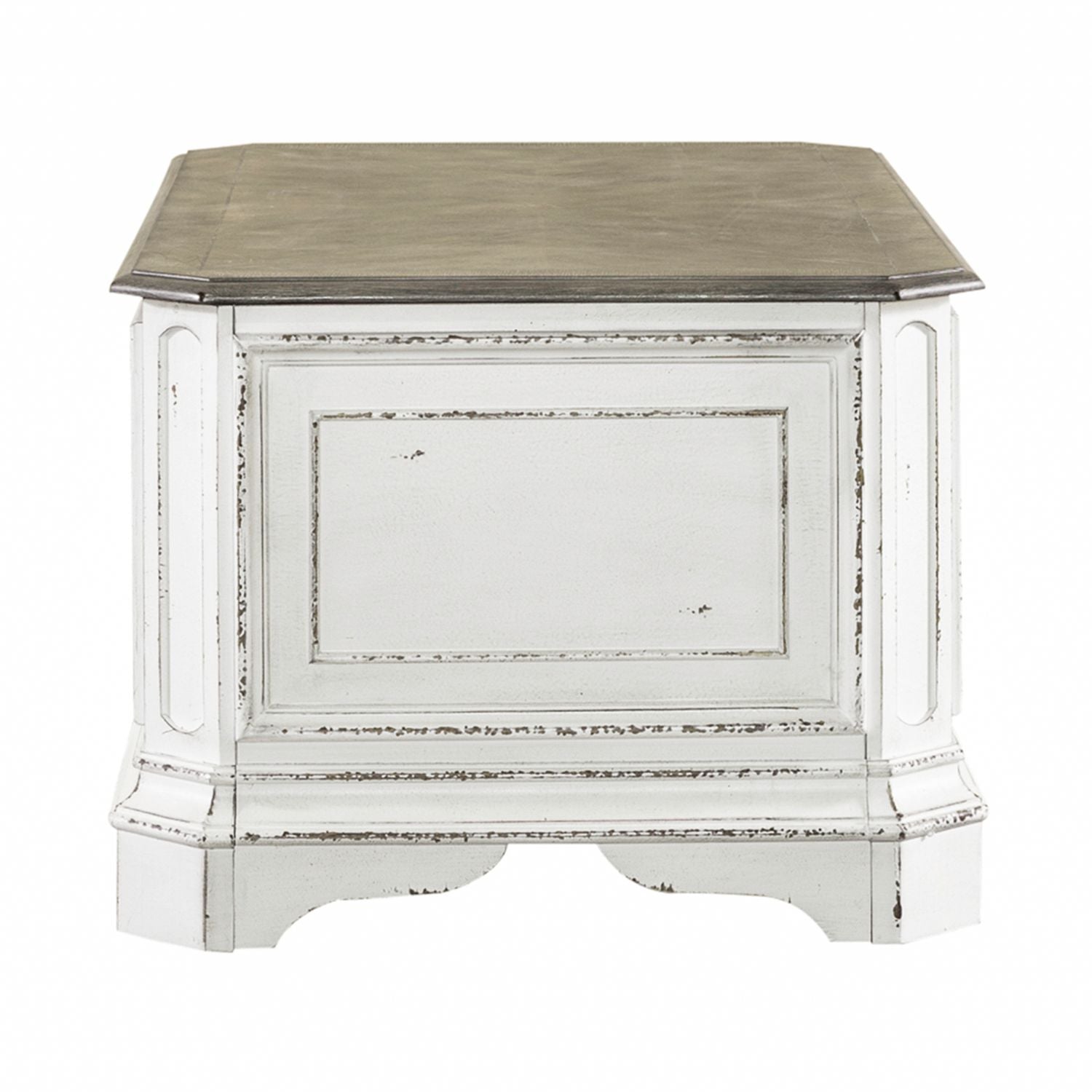 Magnolia Manor Storage Trunk in Antique White image