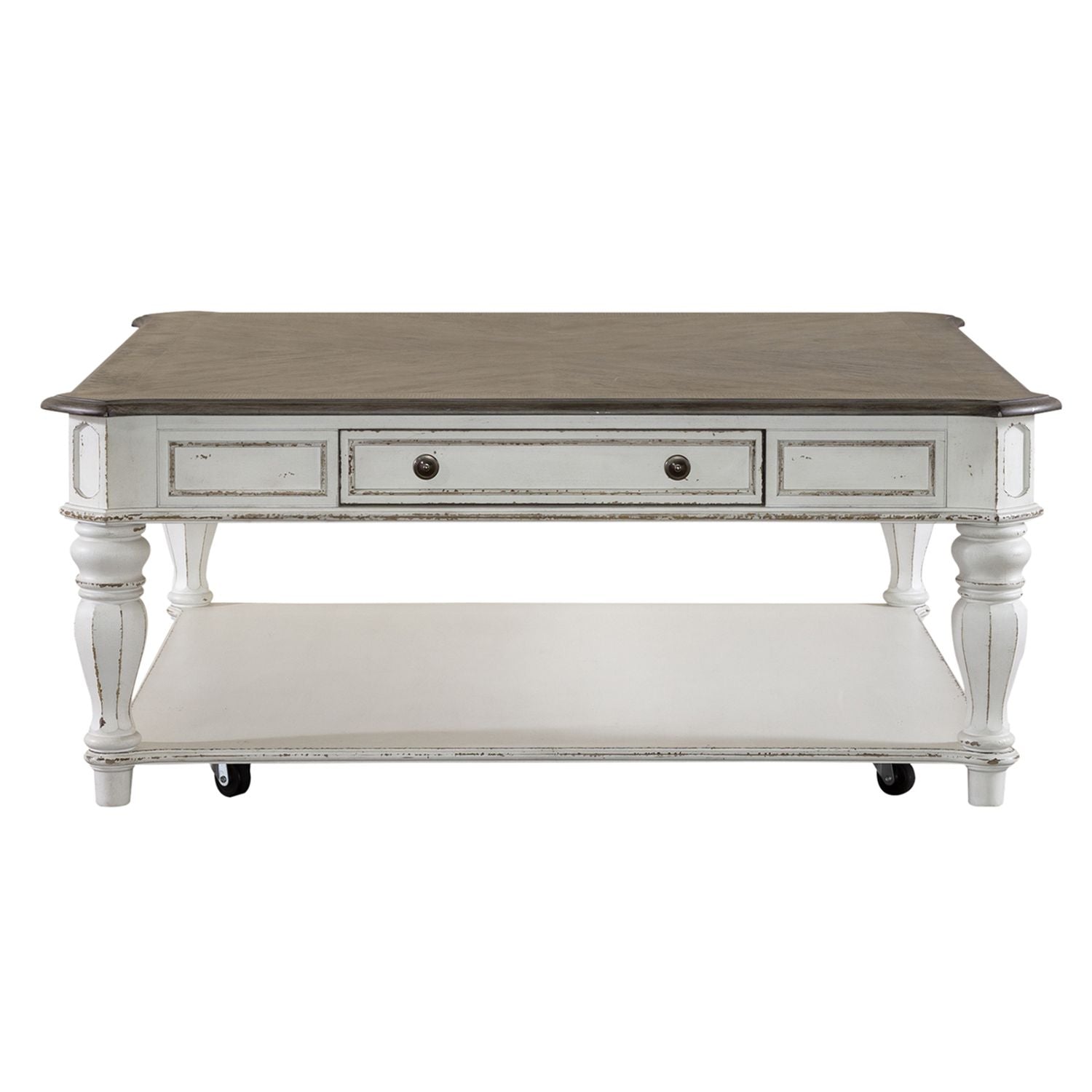 Magnolia Manor Oversized Square Cocktail Table
