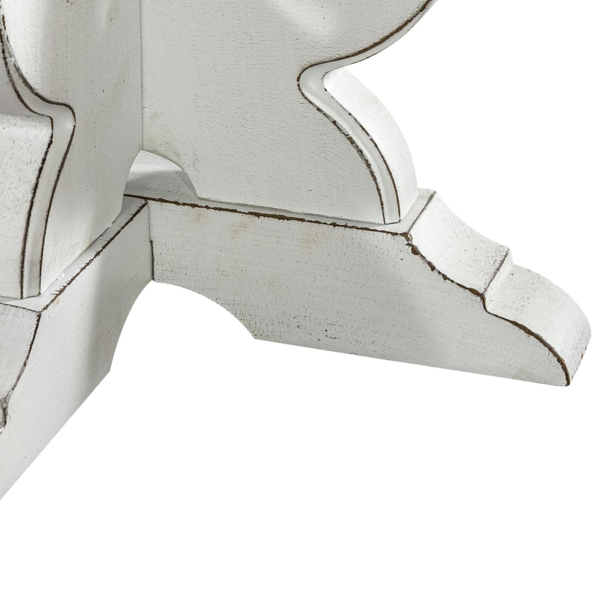 Liberty Magnolia Manor Round End Table in Antique White - Luxury Home Furniture (MI)