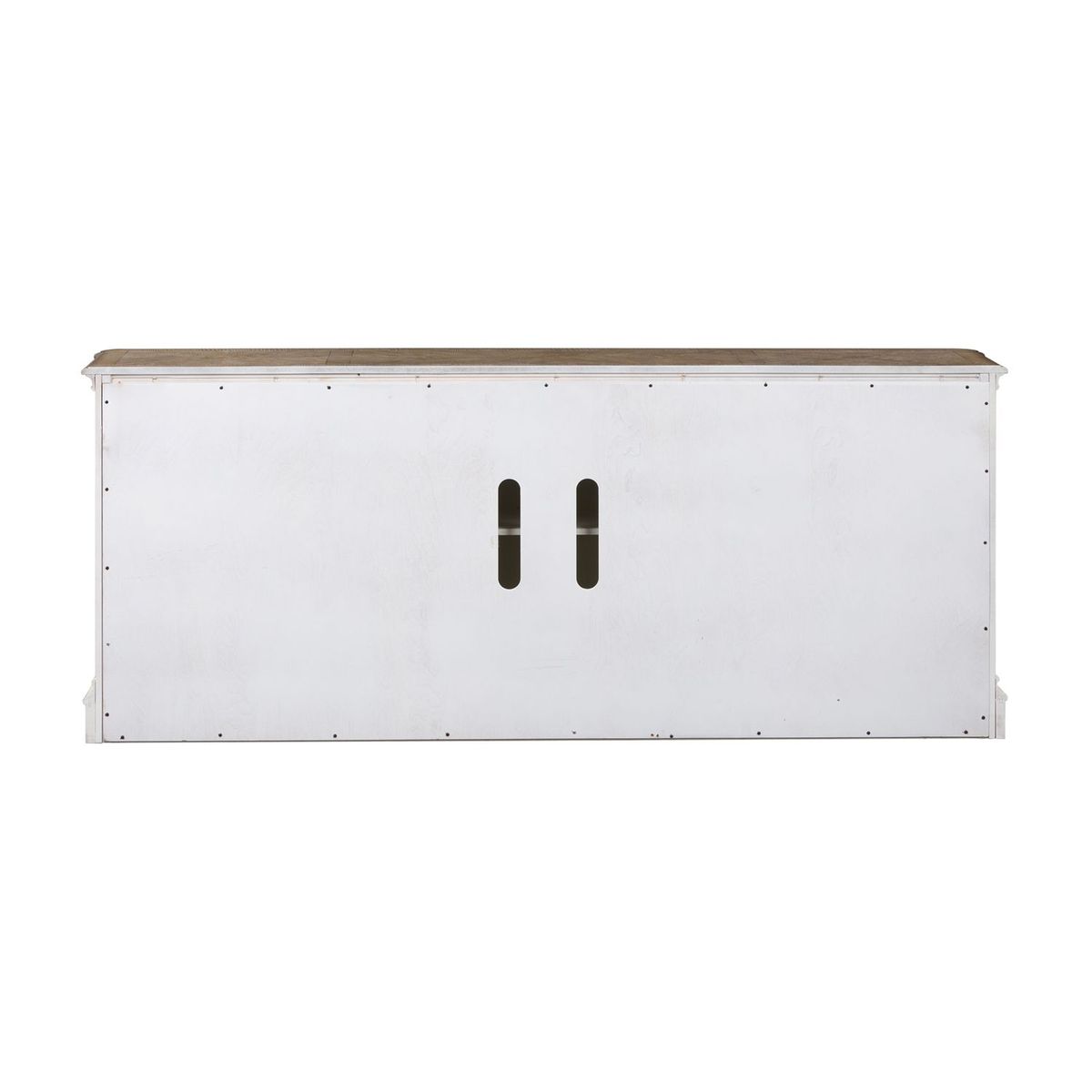 Liberty Magnolia Manor Entertainment TV Stand in Antique White - Luxury Home Furniture (MI)