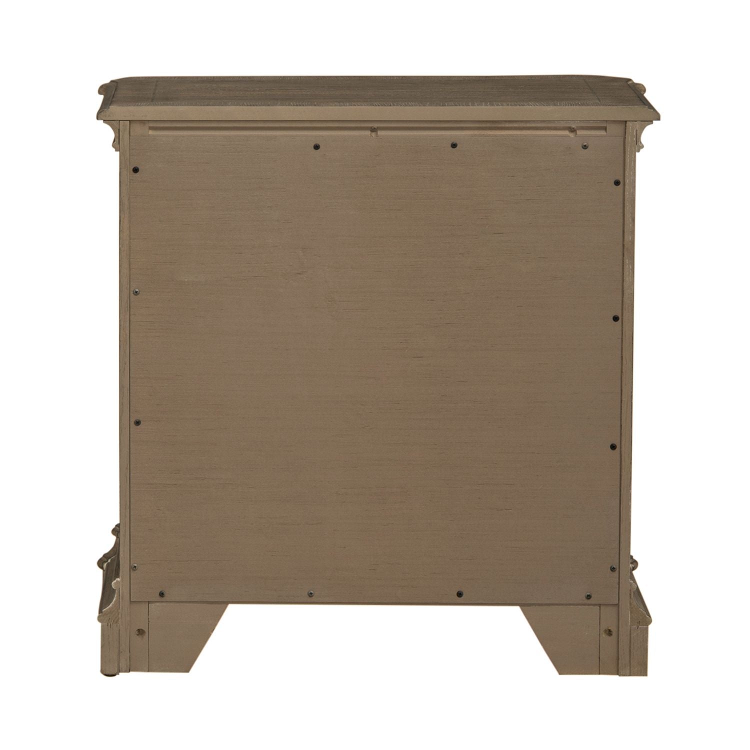Magnolia Manor II 2 Drawer Nightstand in Weathered Bisque image