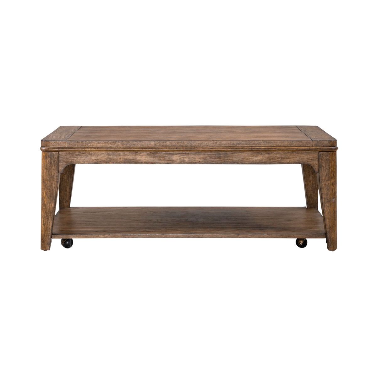 Liberty Furniture Ashford Rectangular Cocktail Table in Sienna - Luxury Home Furniture (MI)