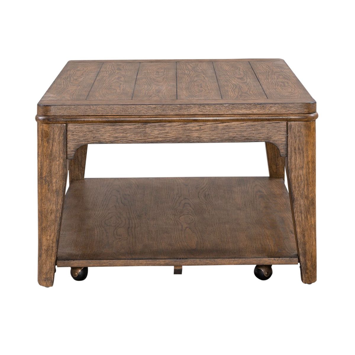 Liberty Furniture Ashford Rectangular Cocktail Table in Sienna - Luxury Home Furniture (MI)