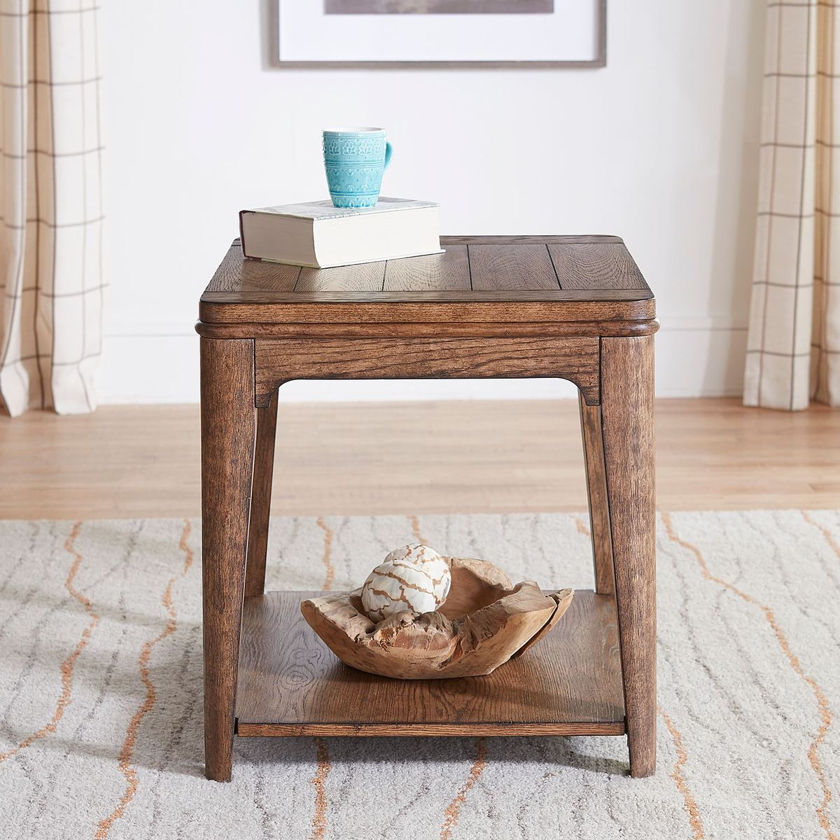 Liberty Furniture Ashford End Table in Sienna - Luxury Home Furniture (MI)