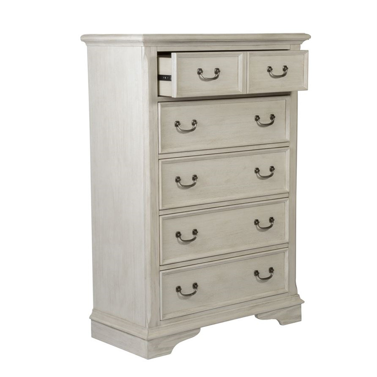 Liberty Funiture Bayside Drawer Chest in Antique White - Luxury Home Furniture (MI)