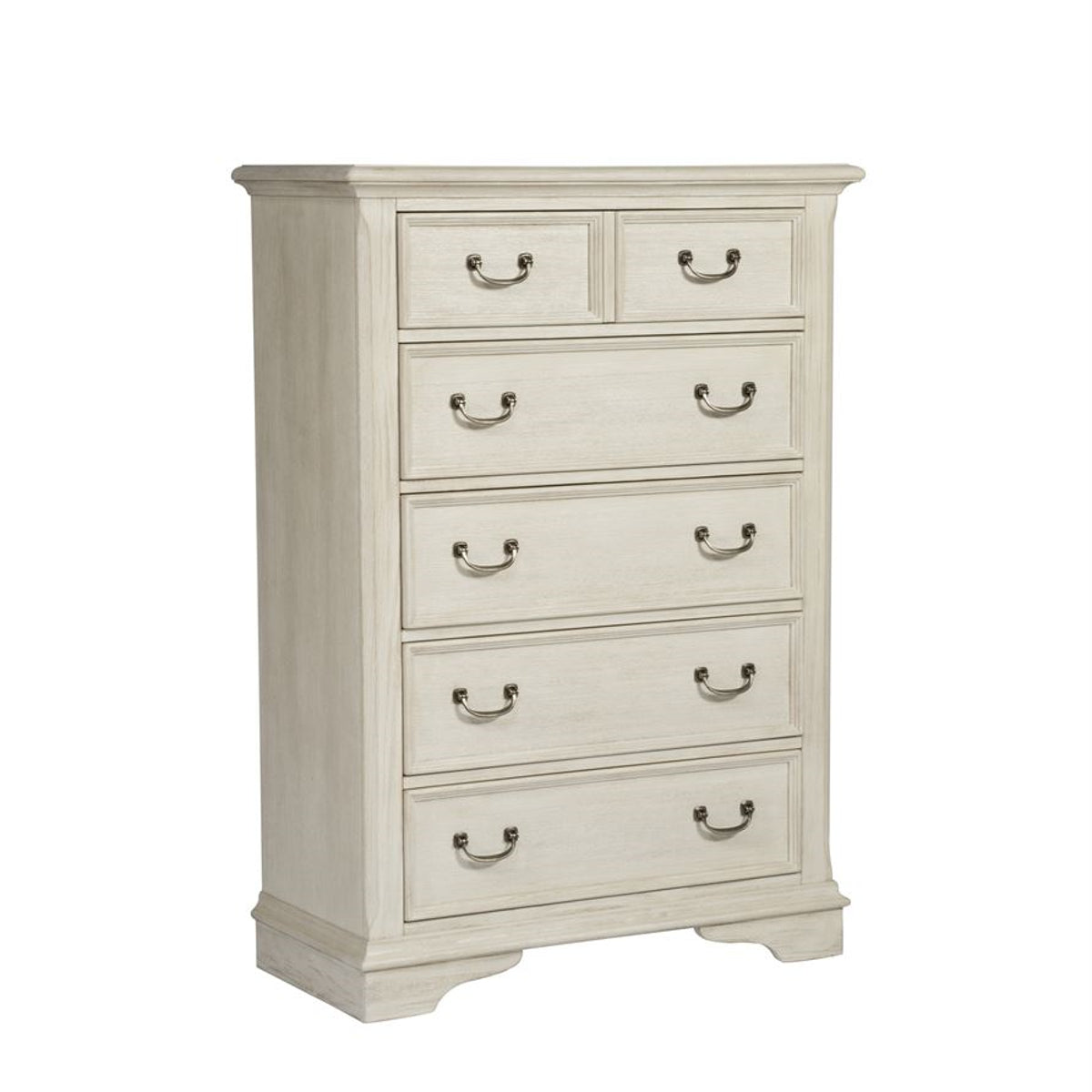 Liberty Funiture Bayside Drawer Chest in Antique White - Luxury Home Furniture (MI)