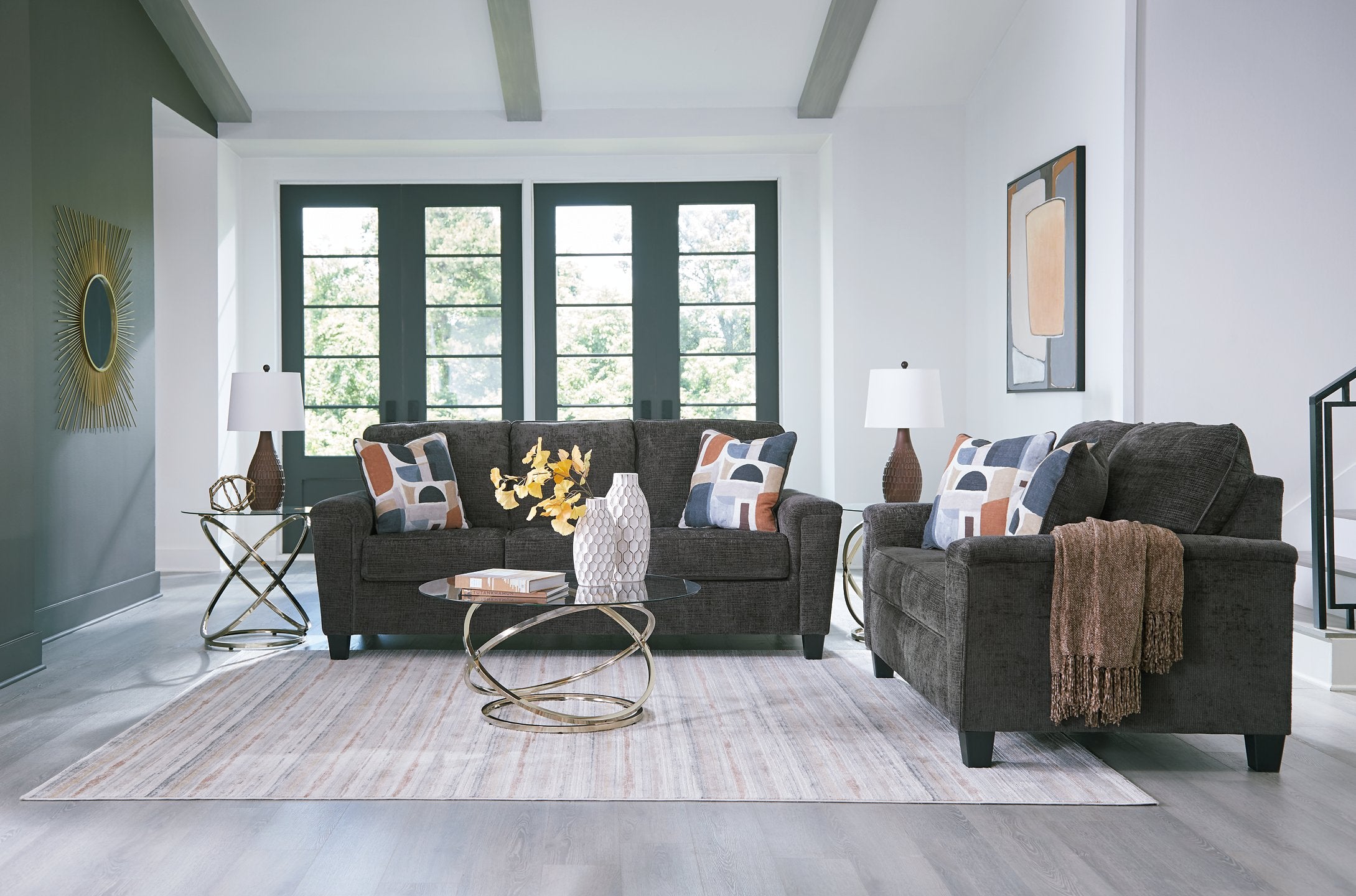 Erinslane Living Room Set - Luxury Home Furniture (MI)