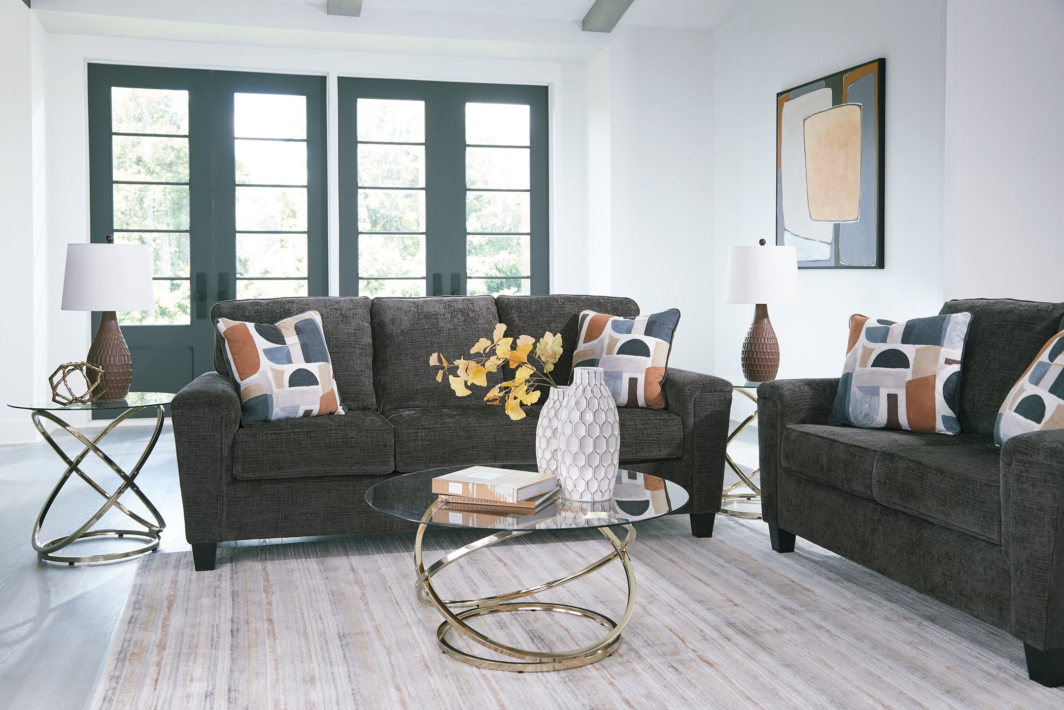 Erinslane Living Room Set - Luxury Home Furniture (MI)