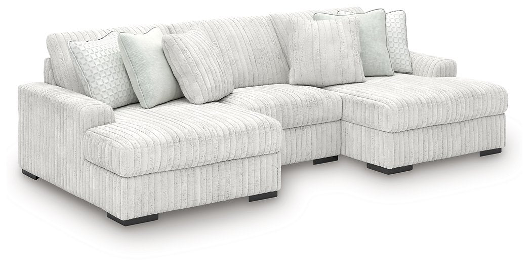 Stupendous Sectional with Double Chaise - Luxury Home Furniture (MI)