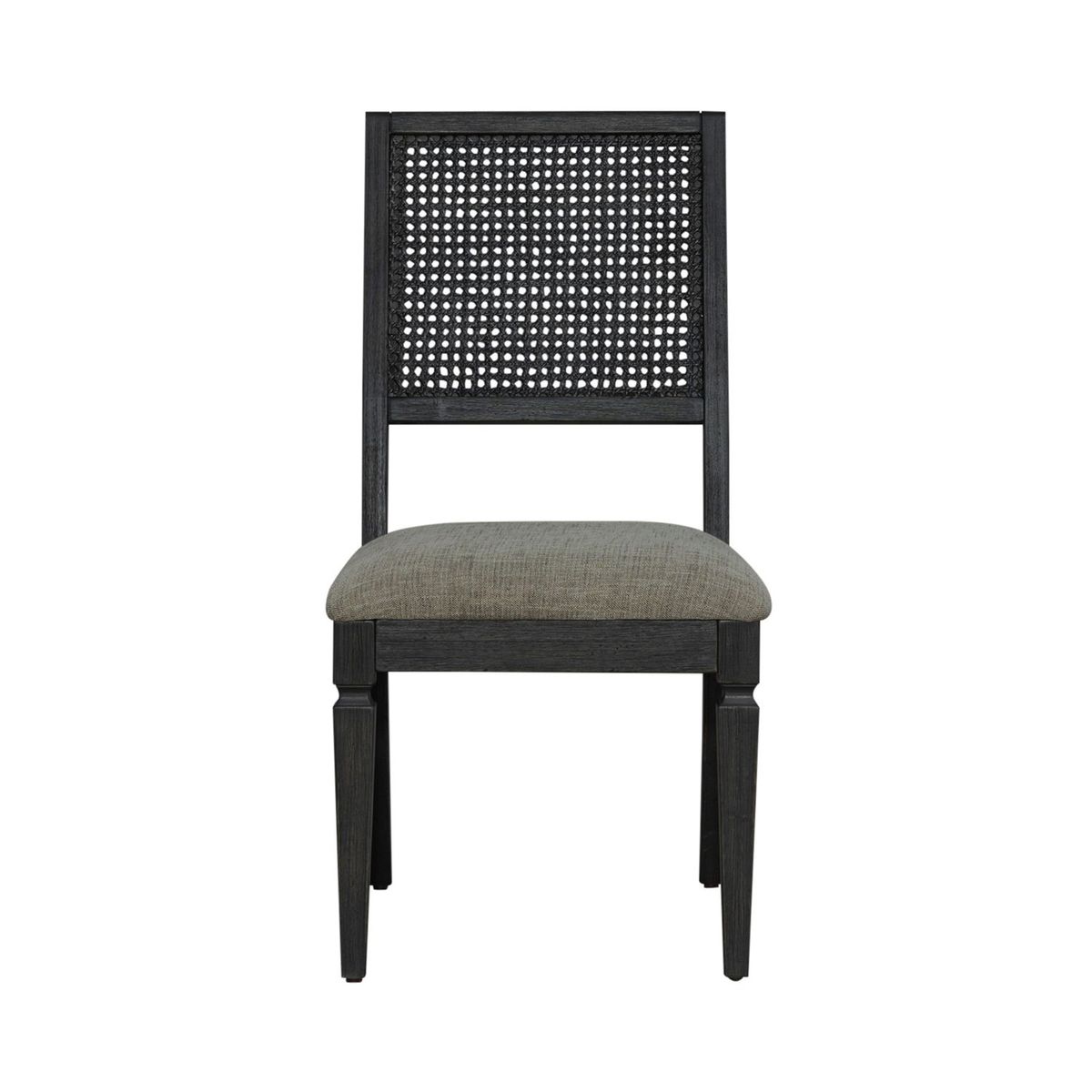 Liberty Furniture Caruso Heights Panel Back Side Chair (Set of 2) in Aged Whiskey