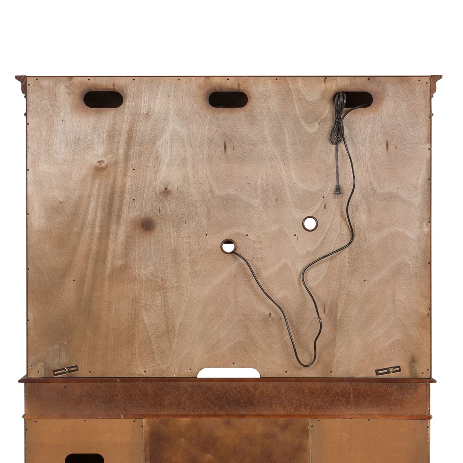 Brayton Manor Jr Executive Credenza Hutch in Cognac - Luxury Home Furniture (MI)