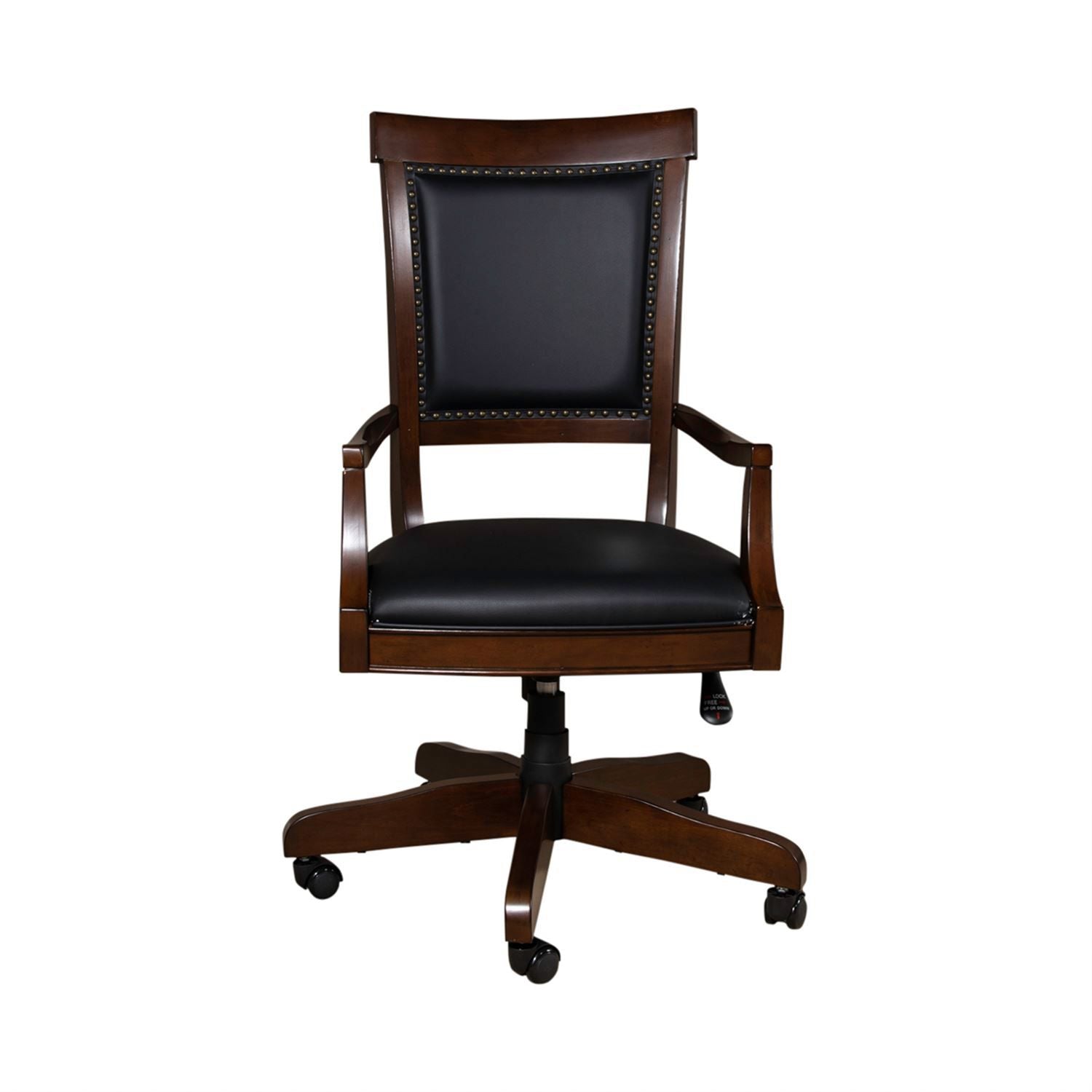 Brayton Manor Jr Executive Desk Chair (RTA) in Cognac