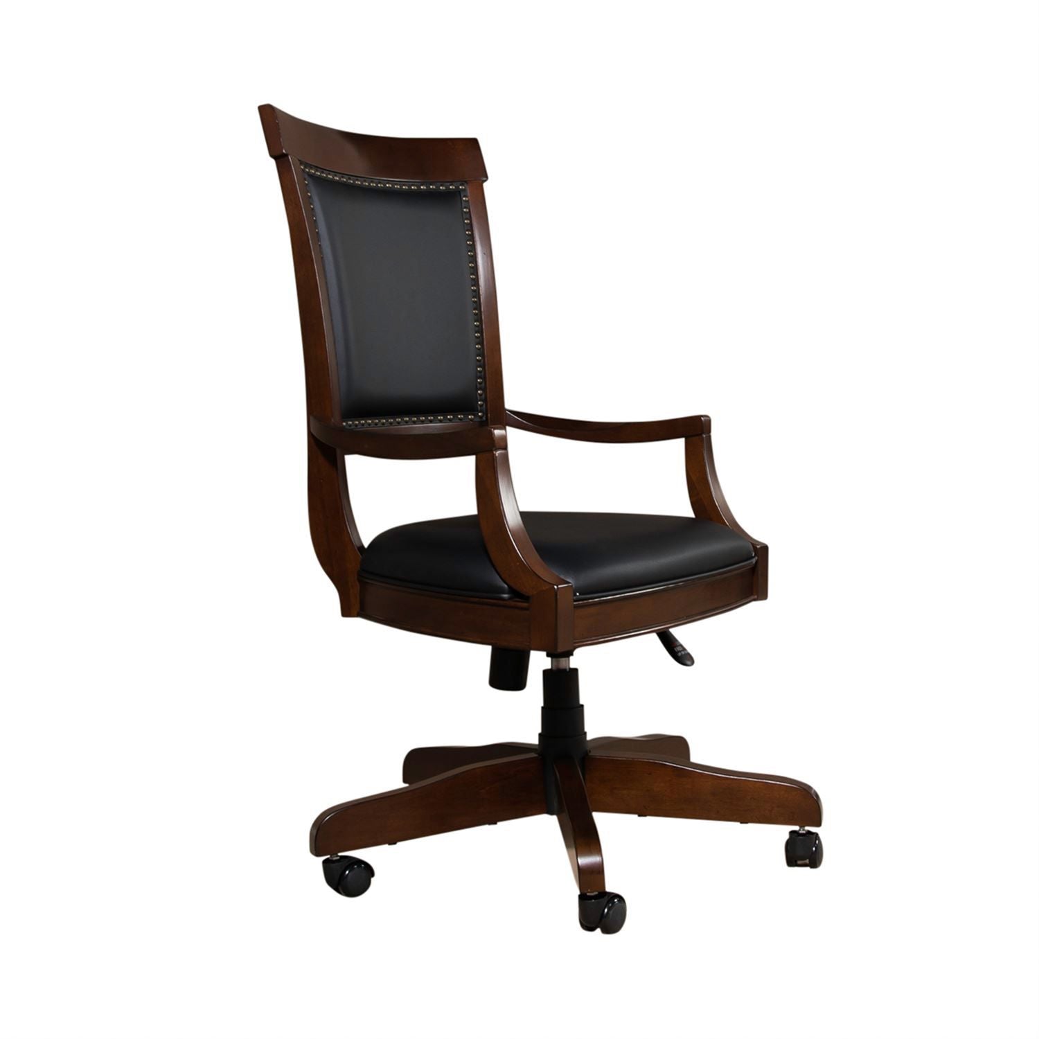 Brayton Manor Jr Executive Desk Chair (RTA) in Cognac - Luxury Home Furniture (MI)