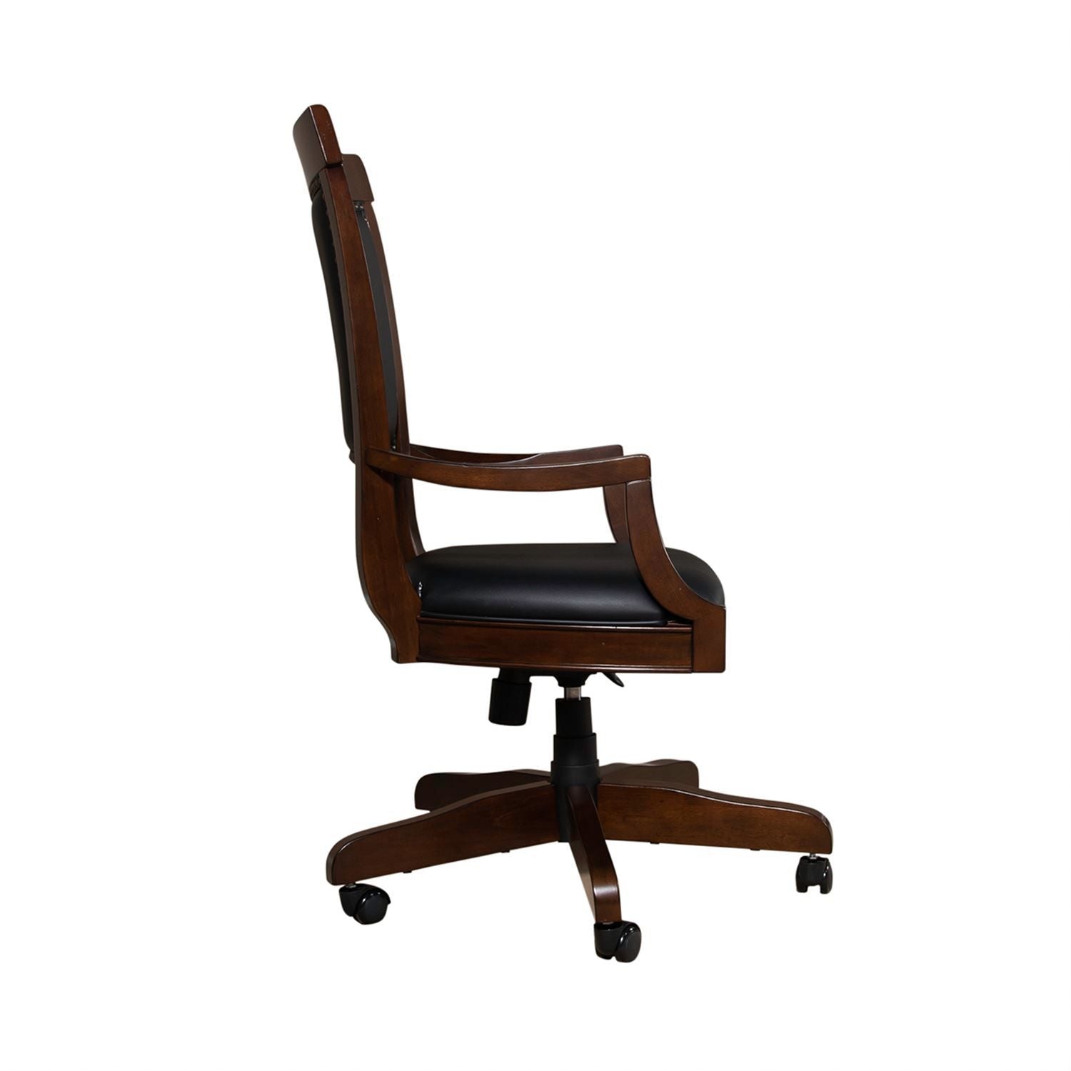Brayton Manor Jr Executive Desk Chair (RTA) in Cognac - Luxury Home Furniture (MI)
