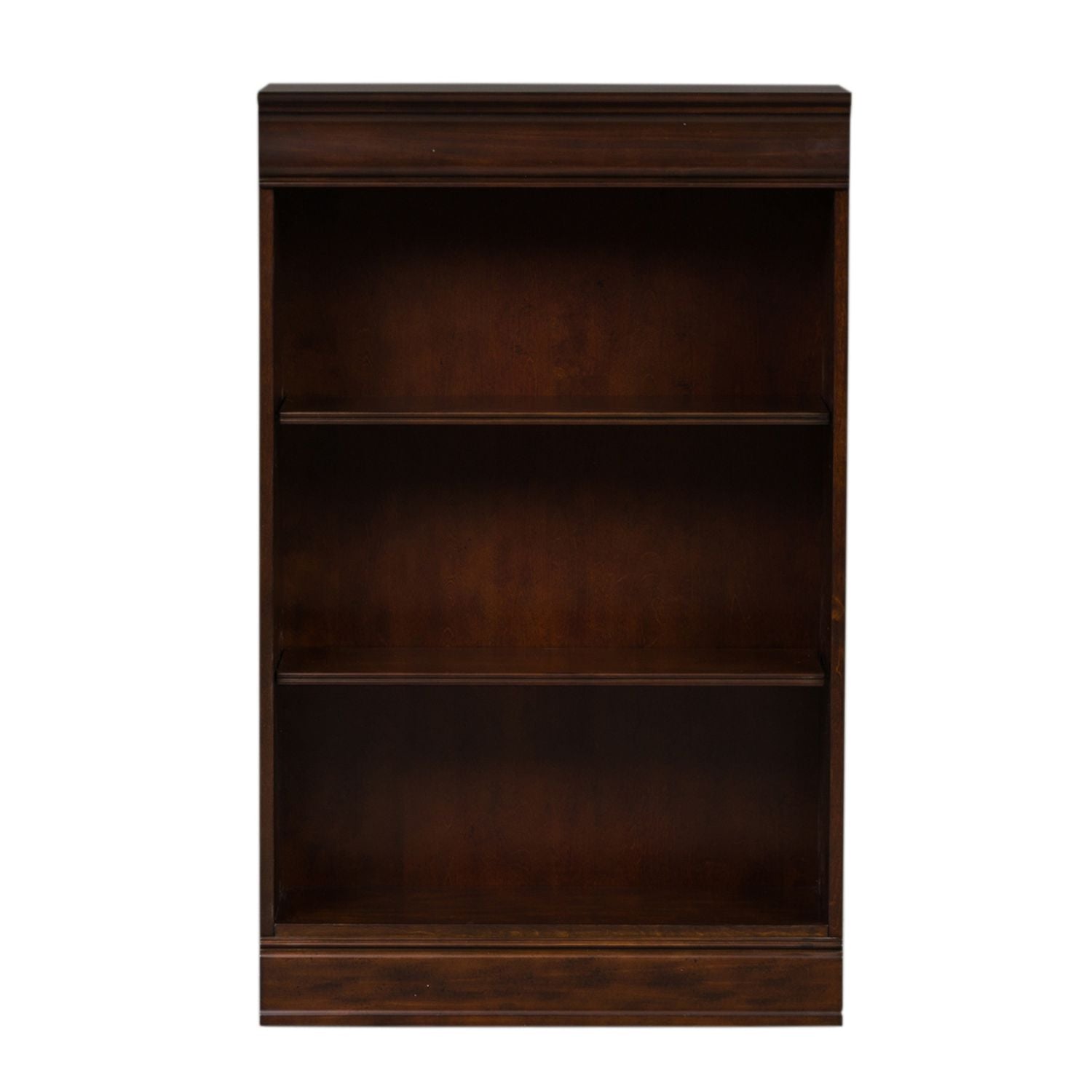 Brayton Manor Jr Executive 48 Inch Bookcase (RTA) in Cognac - Luxury Home Furniture (MI)