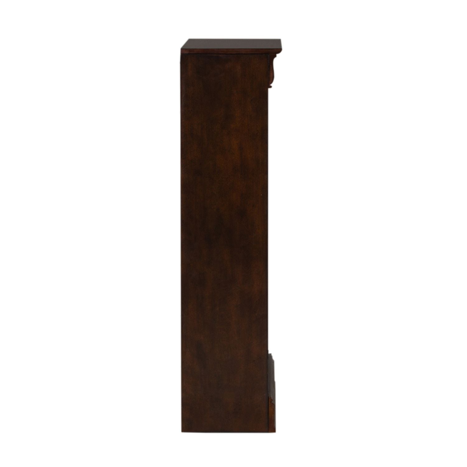 Brayton Manor Jr Executive 48 Inch Bookcase (RTA) in Cognac - Luxury Home Furniture (MI)