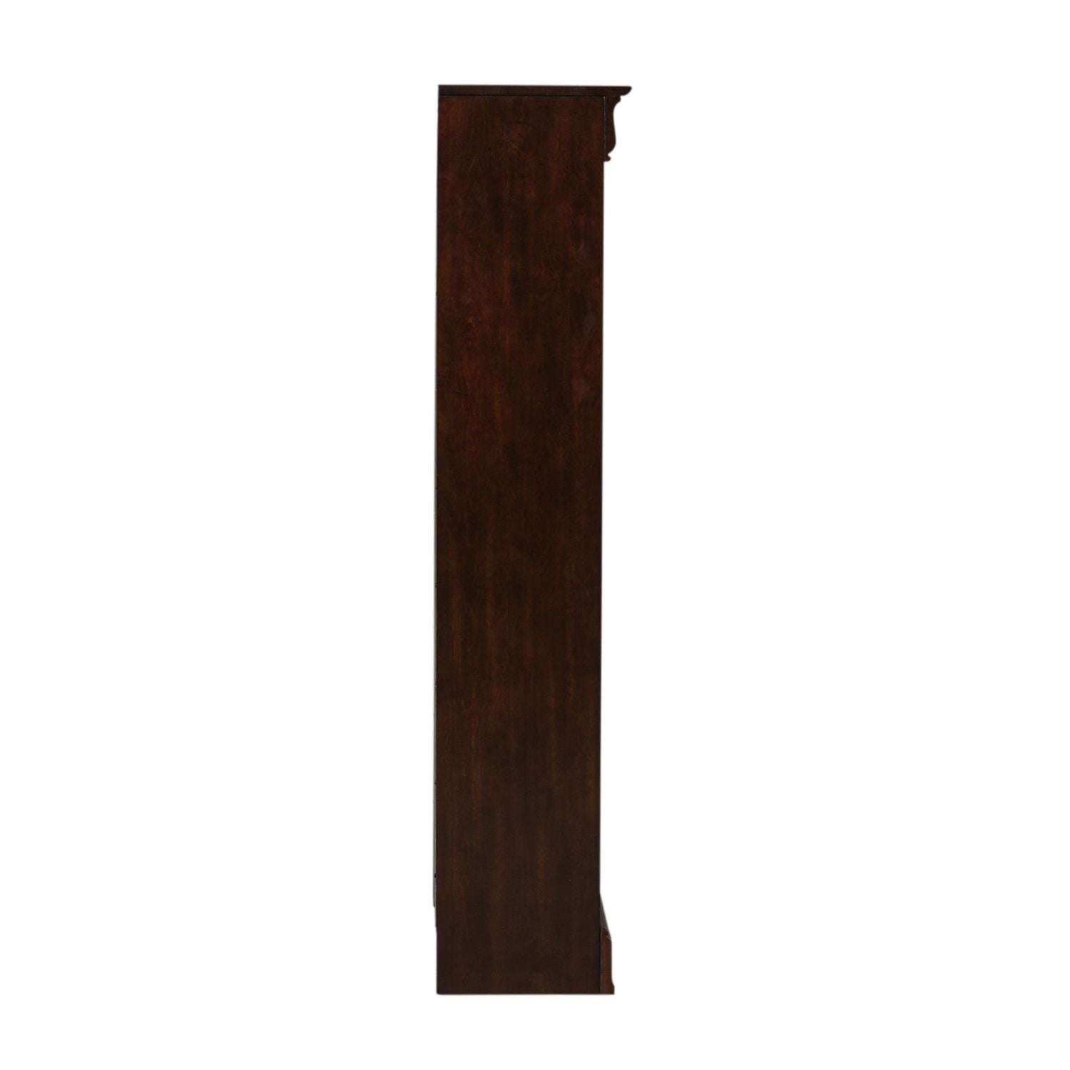 Brayton Manor Jr Executive 60 Inch Bookcase (RTA) in Cognac - Luxury Home Furniture (MI)