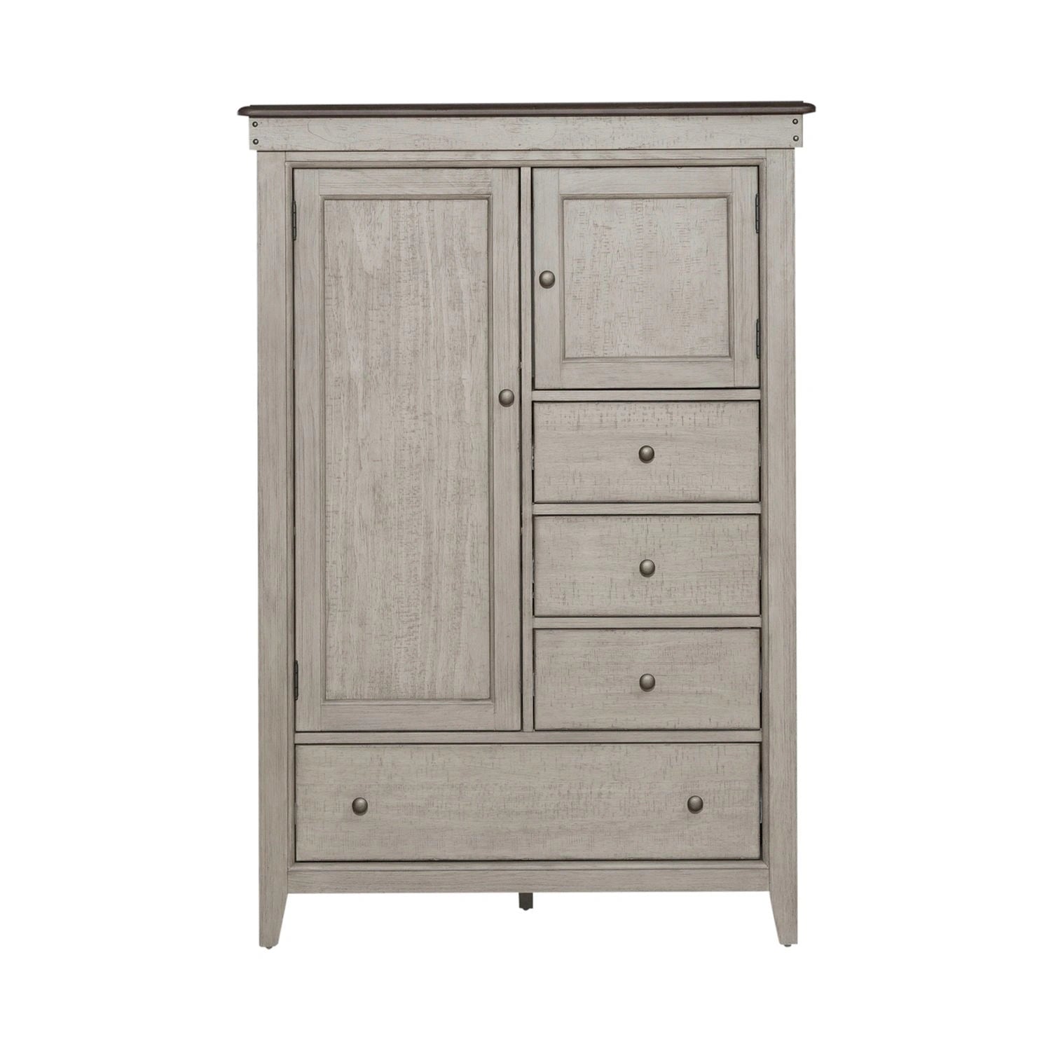 Ivy Hollow Door Chest in Weathered Linen image