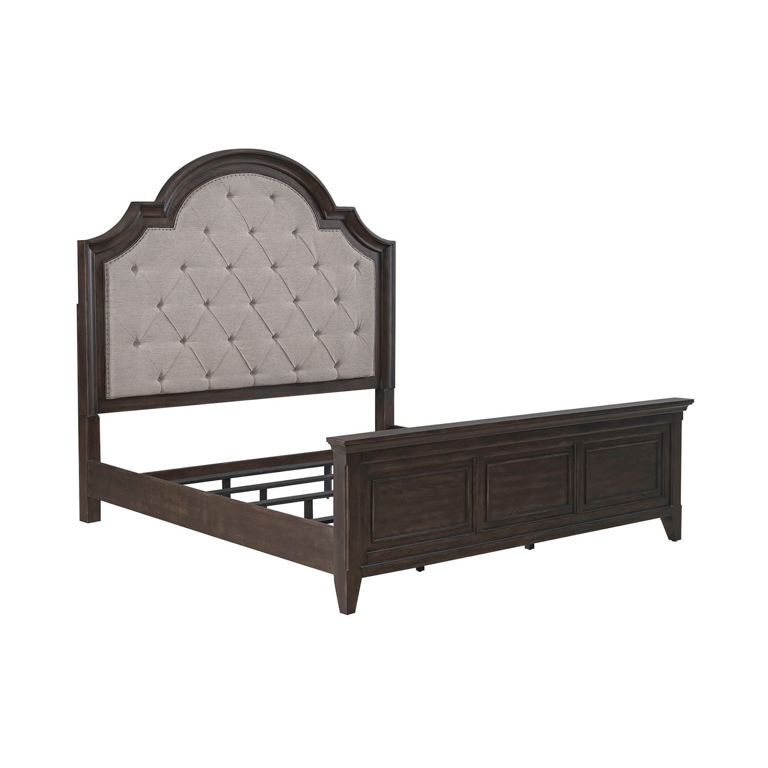 Paradise Valley King Uph Bed - Luxury Home Furniture (MI)
