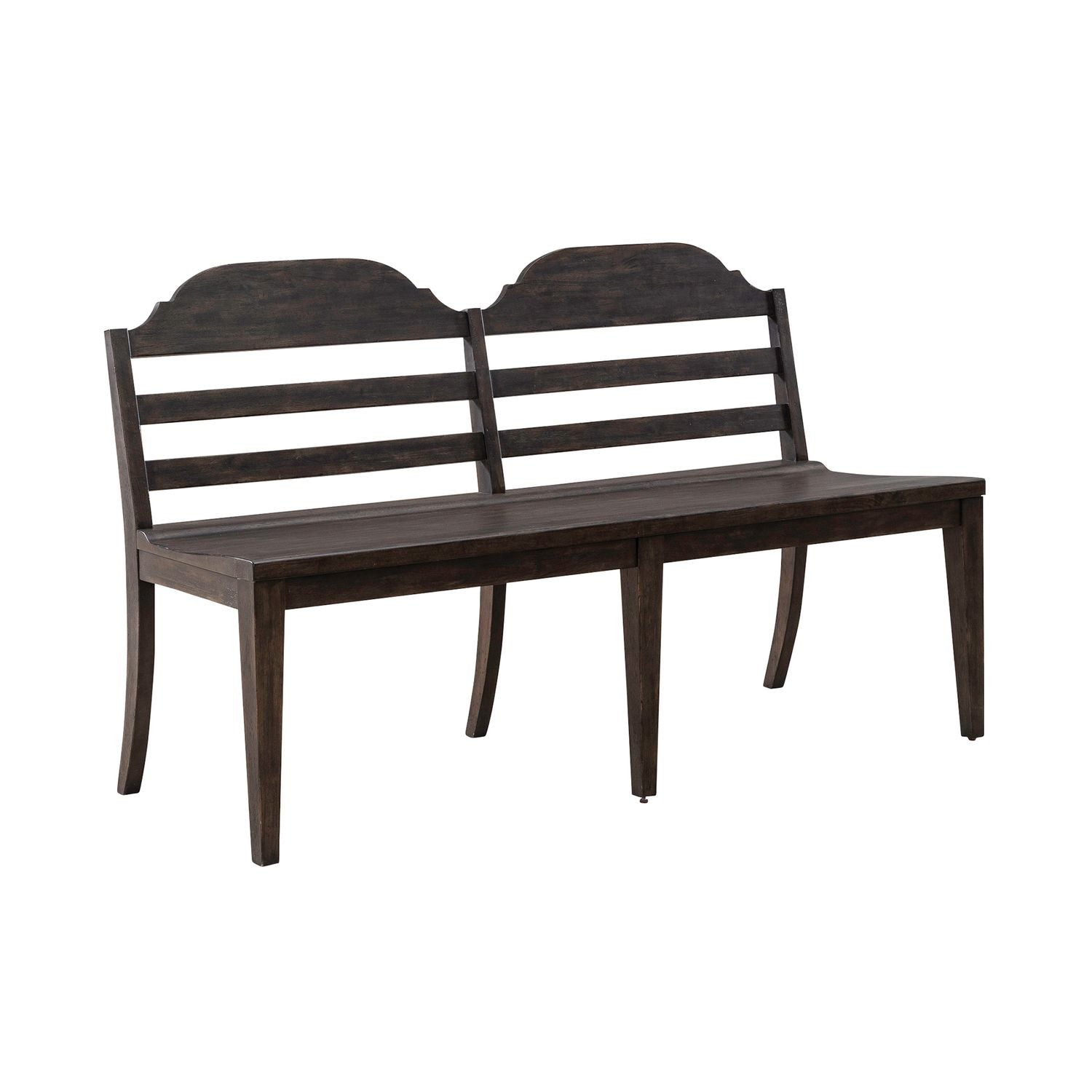 Paradise Valley Ladder Back Bench in Saddle Brown - Luxury Home Furniture (MI)