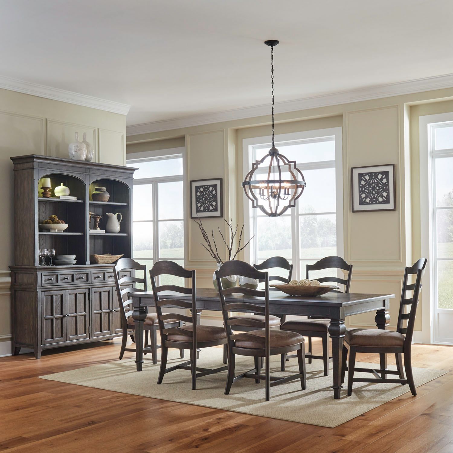 Paradise Valley 7 Piece Rectangular Table Set image