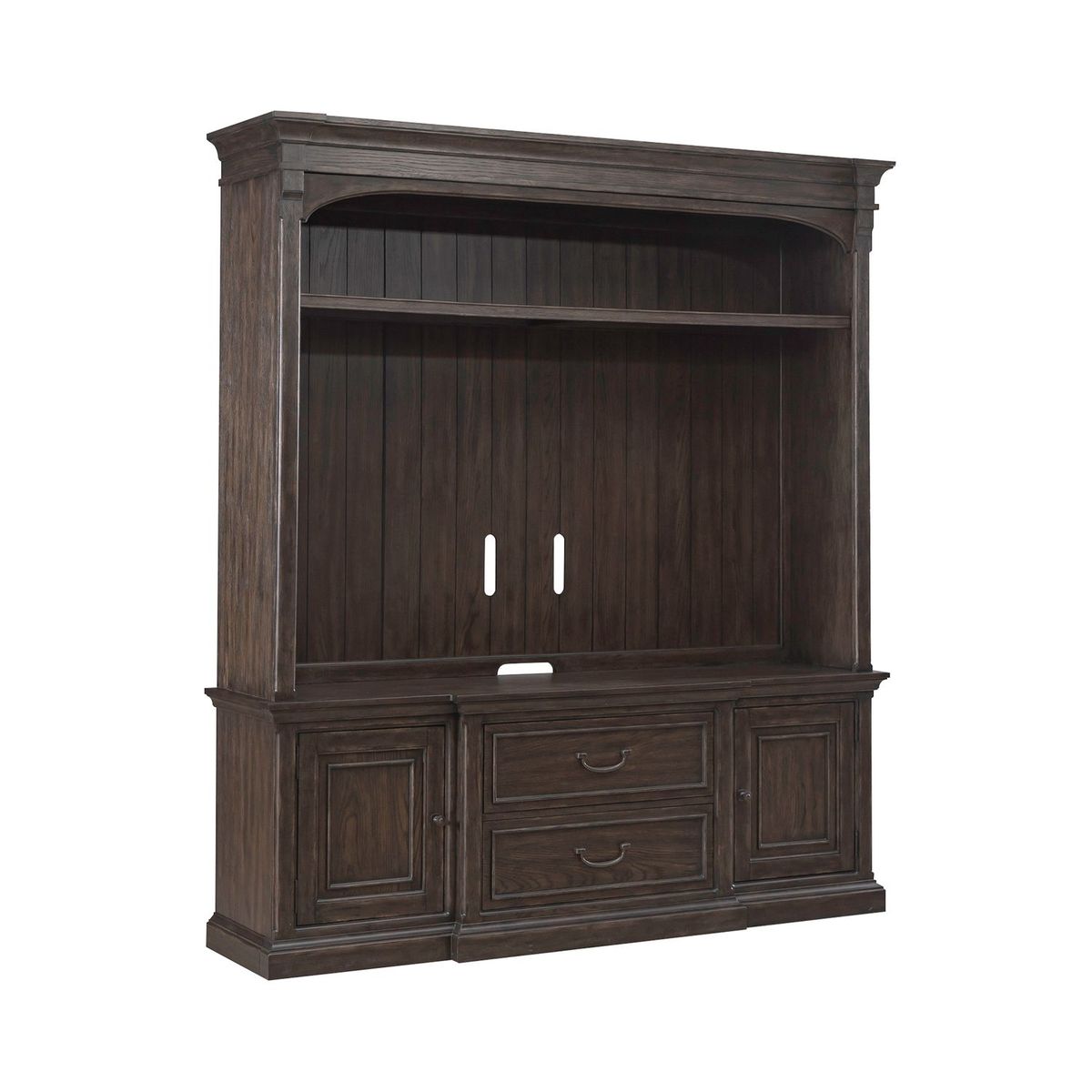Liberty Furniture Paradise Valley Entertainment Center in Saddle Brown image