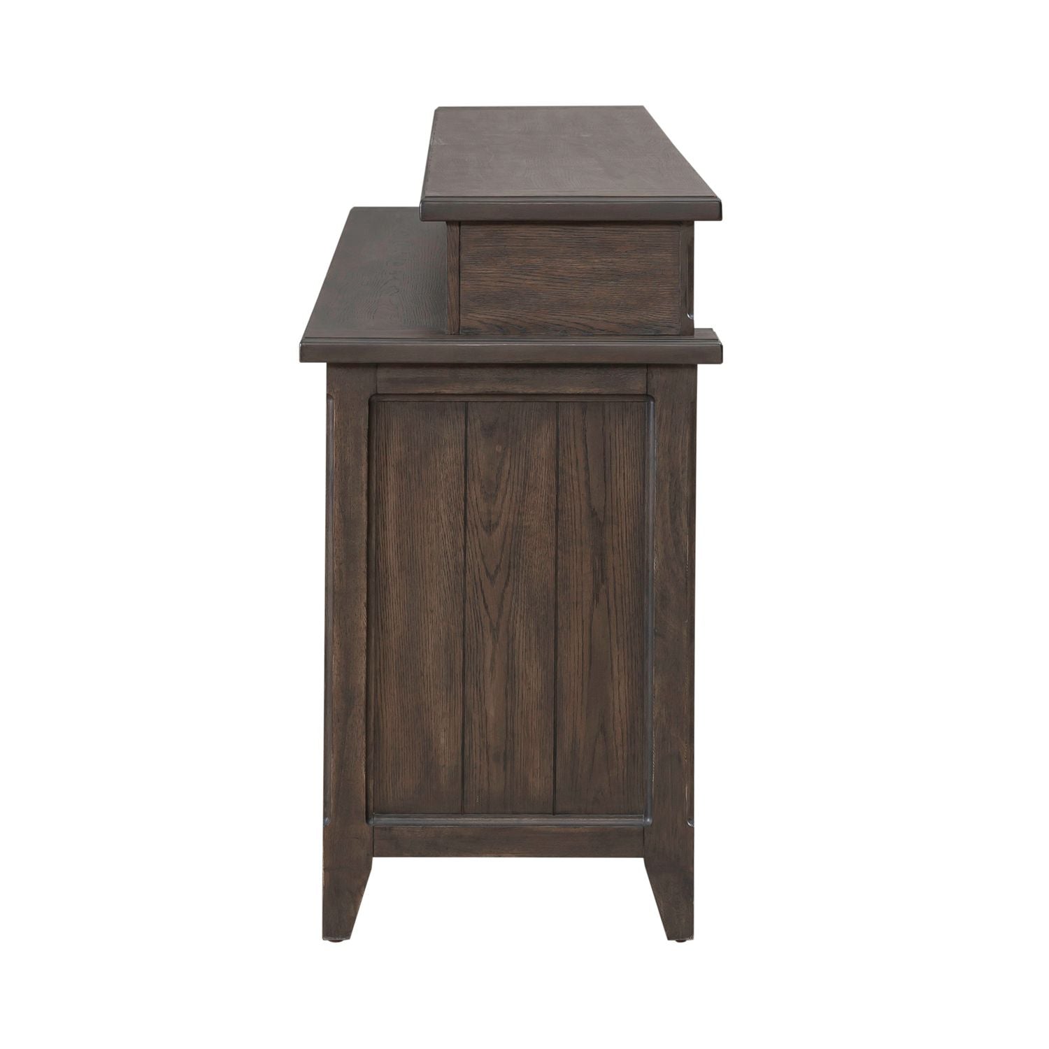 Paradise Valley Console Bar Table in Saddle Brown - Luxury Home Furniture (MI)